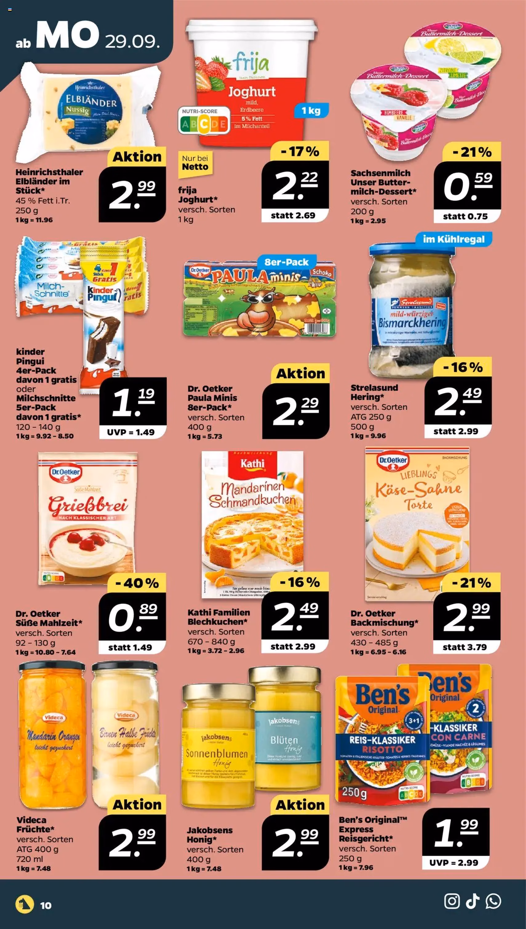 Netto Prospekt - Gültiger Prospekt ab 29.09.2025, Seite 10 von insgesamt 34