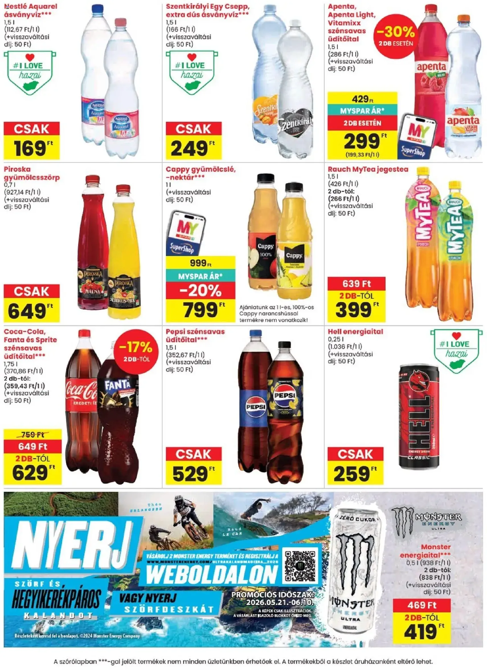 Spar akciós újság - 2026.05.21. érvényes szórólap 30 oldal 48 oldalból