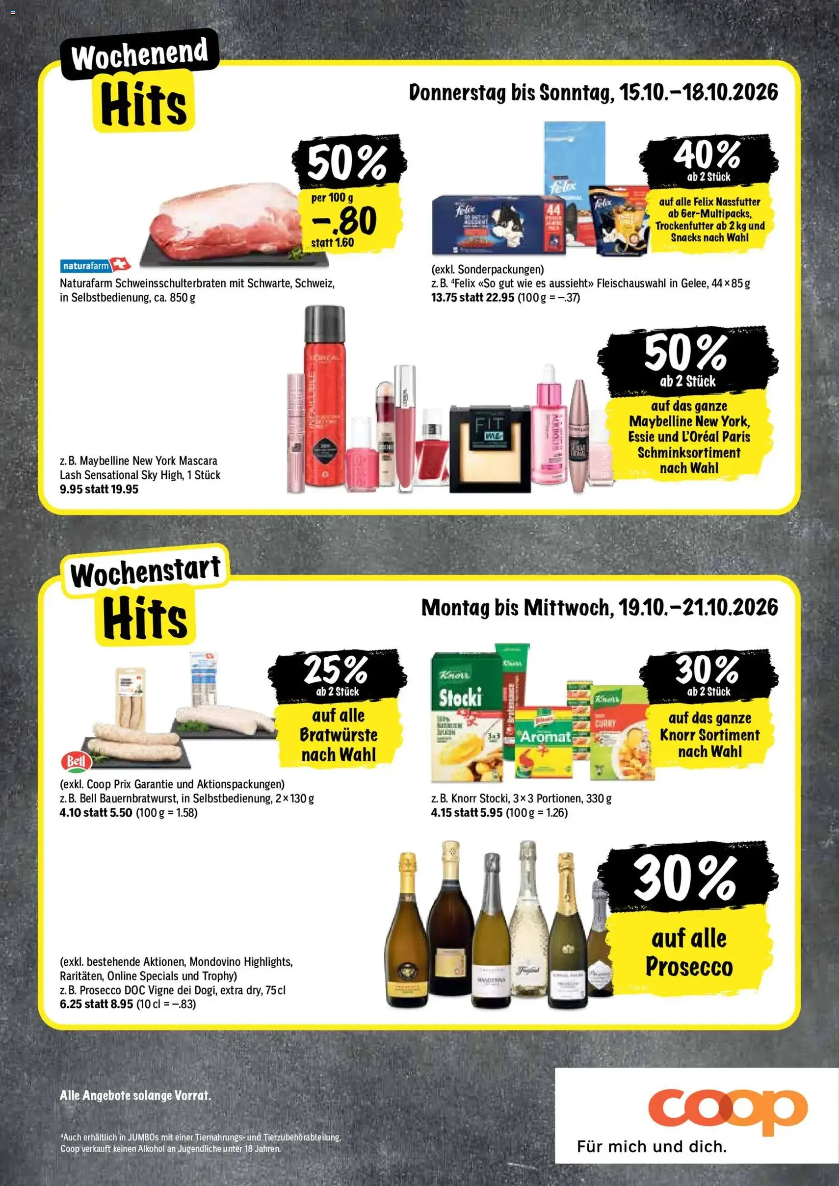 Coop aktionen - Gültiger Prospekt ab 15.10.2026, Seite 20 von insgesamt 24