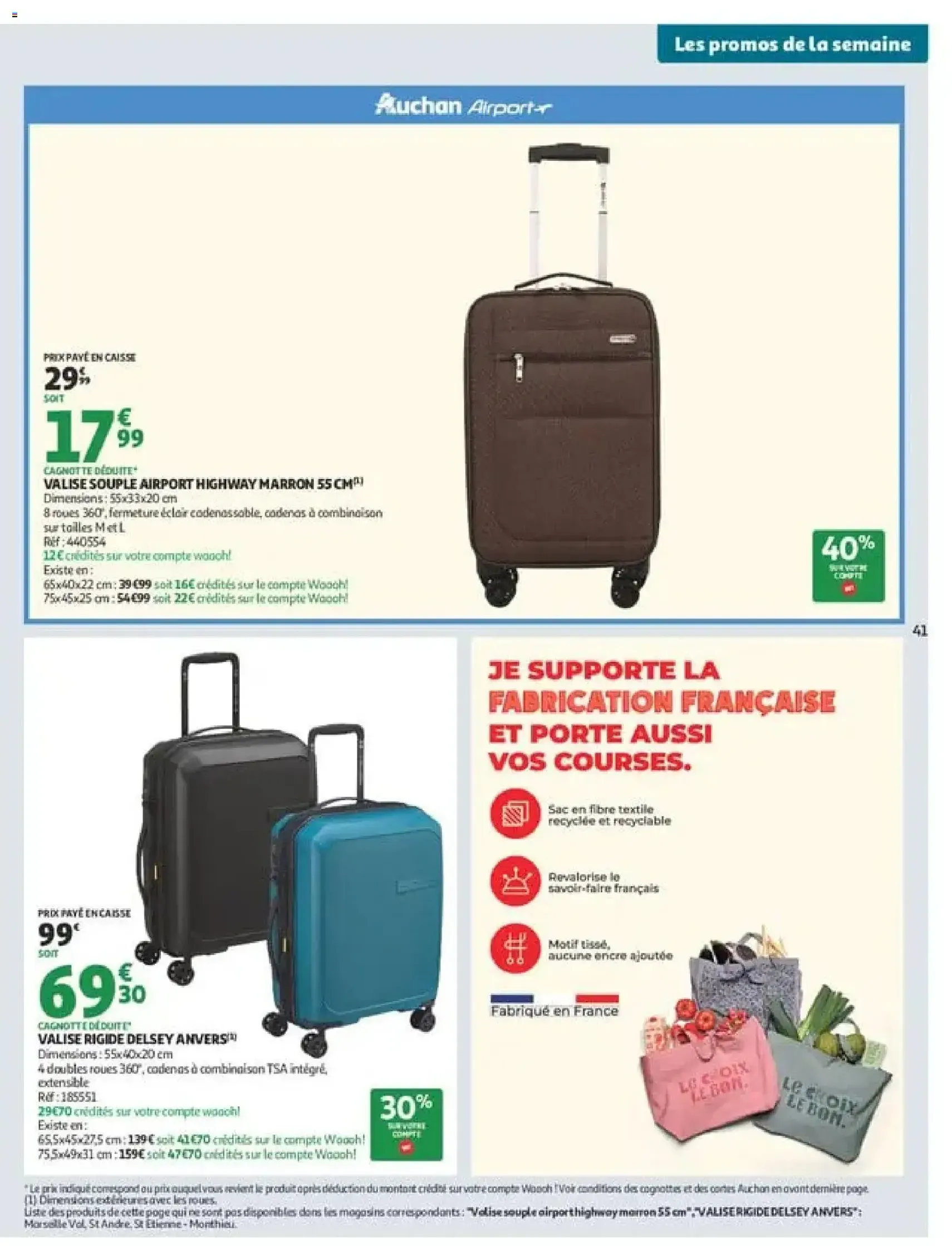 Auchan Promos XXL, rentrée - brochure valable à partir du 21/07/2026, page 41 sur 49