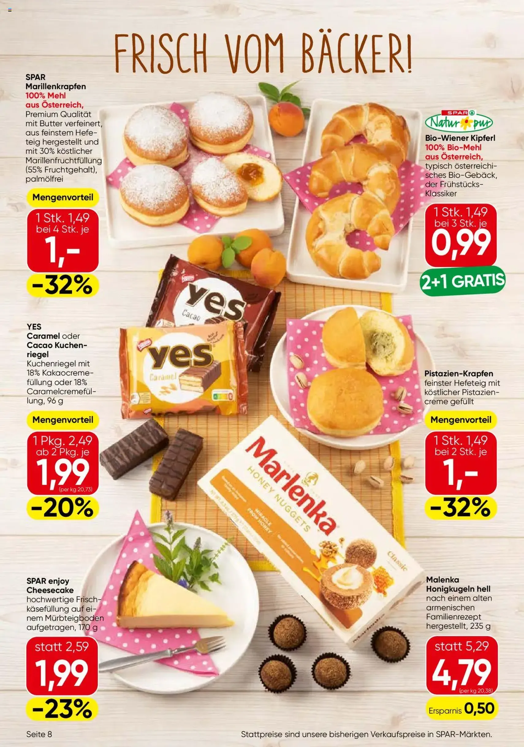Eurospar Flugblatt - Gültiger Prospekt ab 11.09.2025, Seite 8 von insgesamt 16
