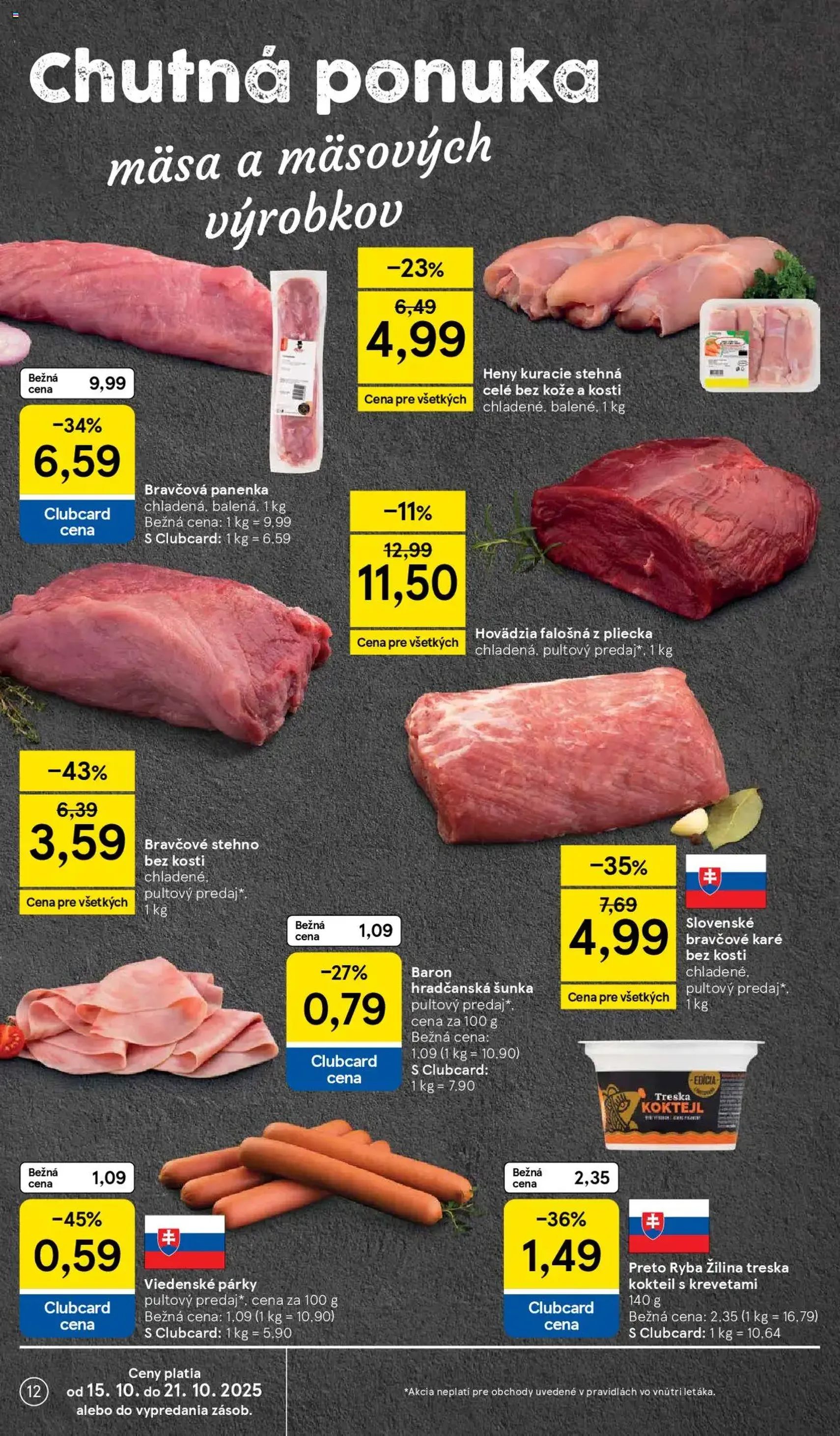 Tesco Hypermarket - leták - platný leták od 15.10.2025 strana 12 z 42
