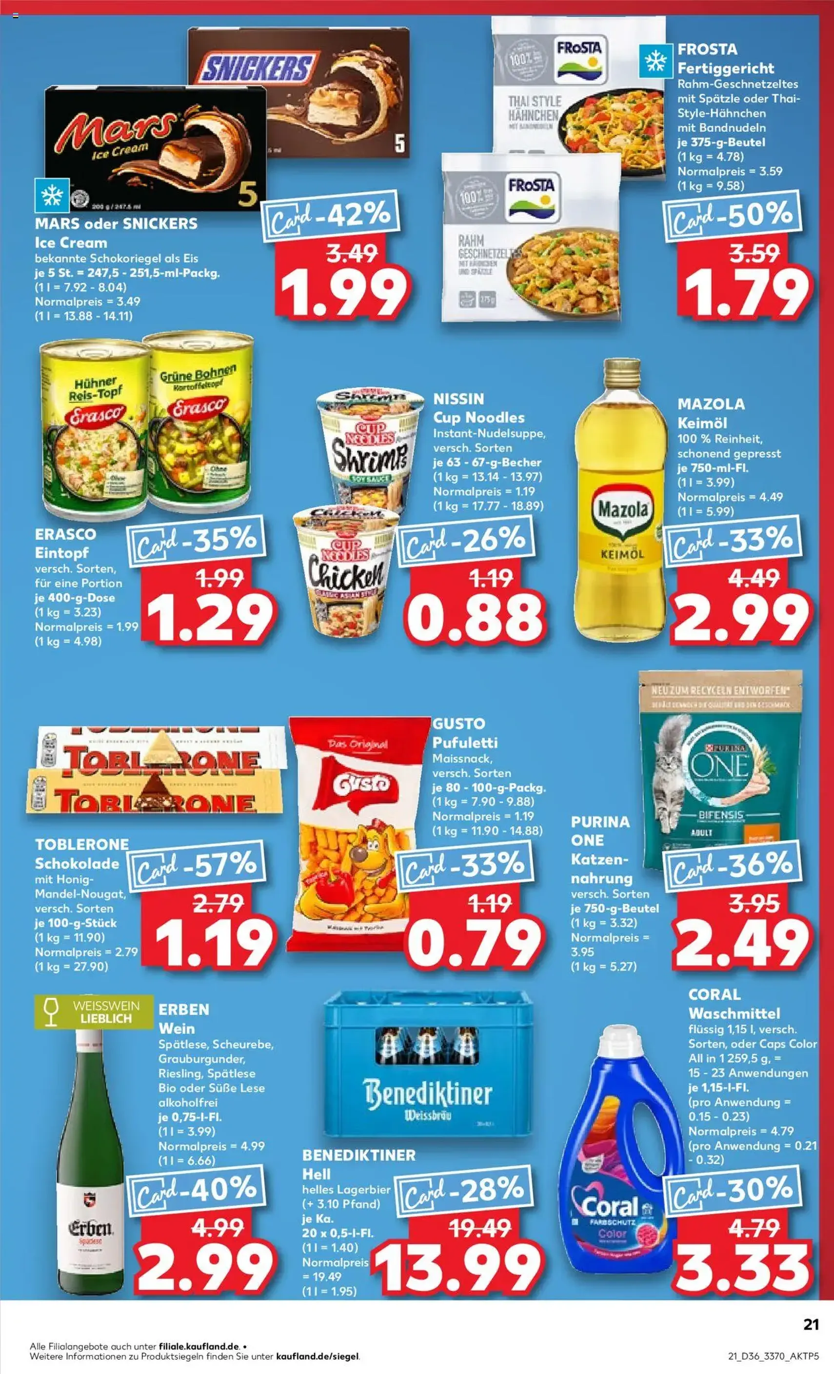 Kaufland Prospekt - Gültiger Prospekt ab 04.09.2025, Seite 21 von insgesamt 64 Kaufland Prospekt - Gültiger Prospekt ab 04.09.2025, Seite 21 von insgesamt 64