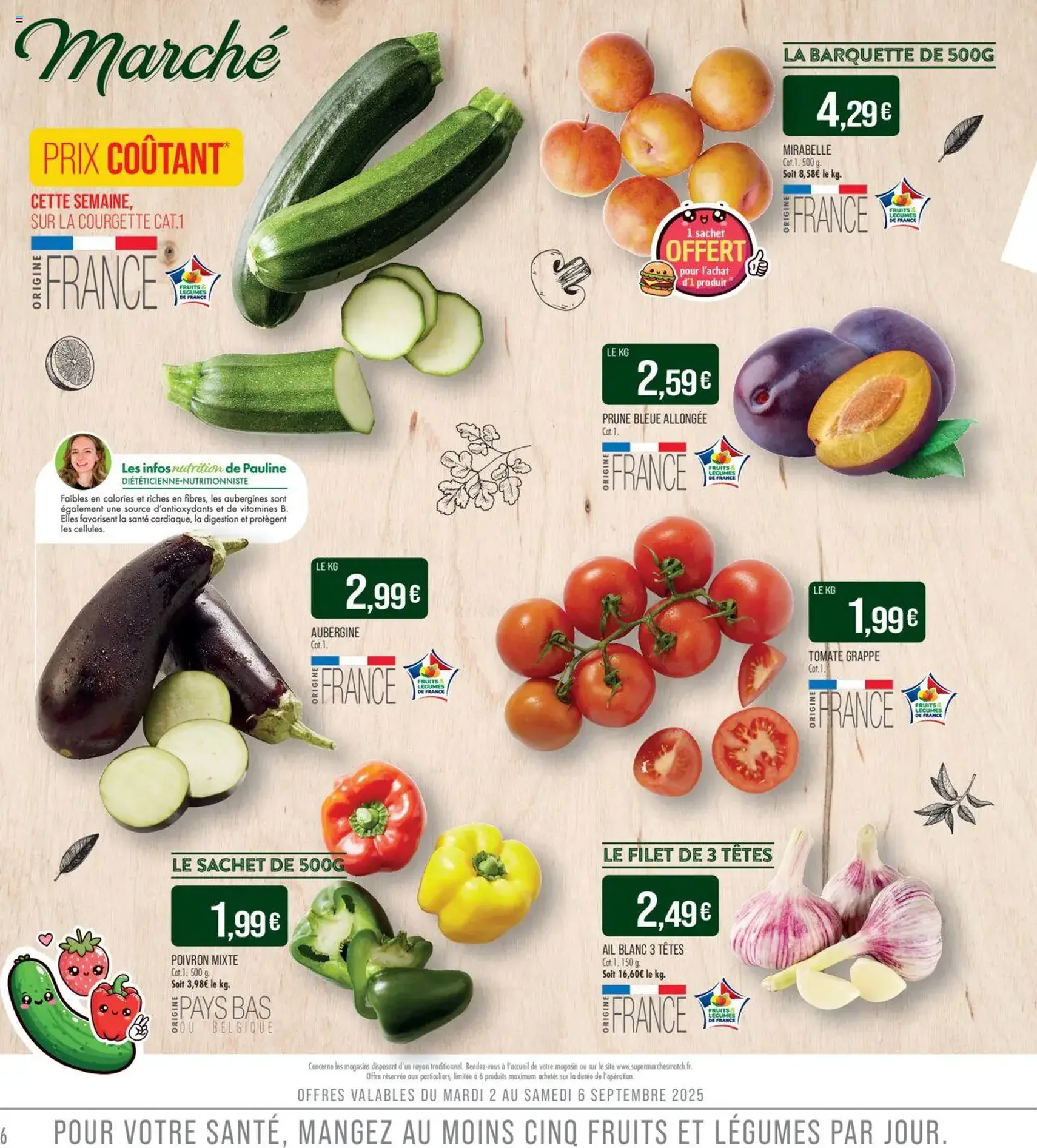Match Supermarché catalogue - brochure valable à partir du 02/09/2025, page 6 sur 26 Match Supermarché catalogue - brochure valable à partir du 02/09/2025, page 6 sur 26