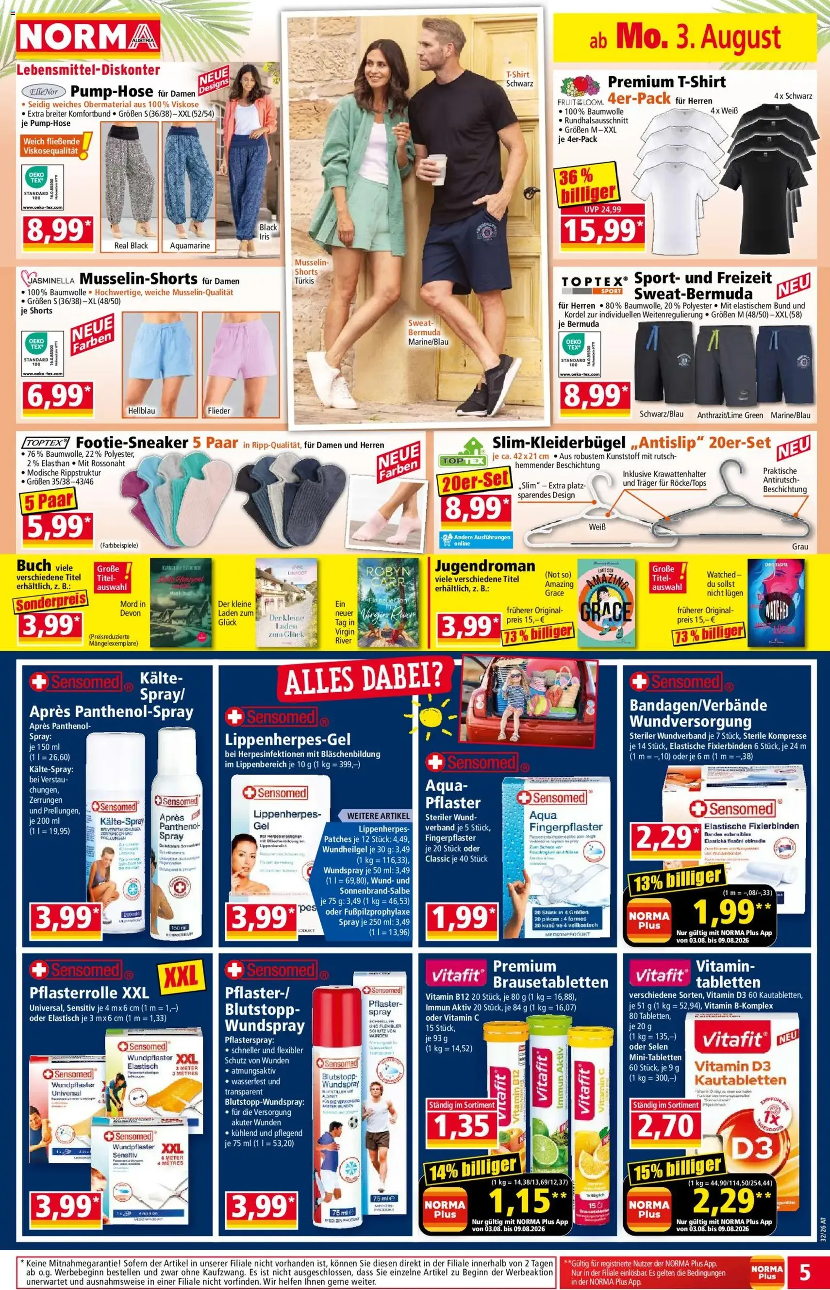 Norma Flugblatt - Gültiger Prospekt ab 03.08.2026, Seite 5 von insgesamt 18