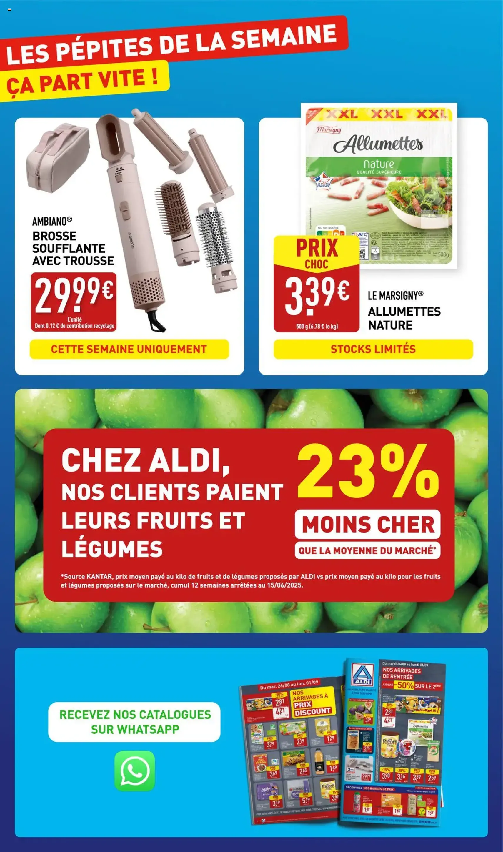 Aldi catalogue semaine 35 - brochure valable à partir du 26/08/2025, page 2 sur 55