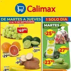 Vista previa del folleto Calimax - Folleto válido desde 09/09/2025