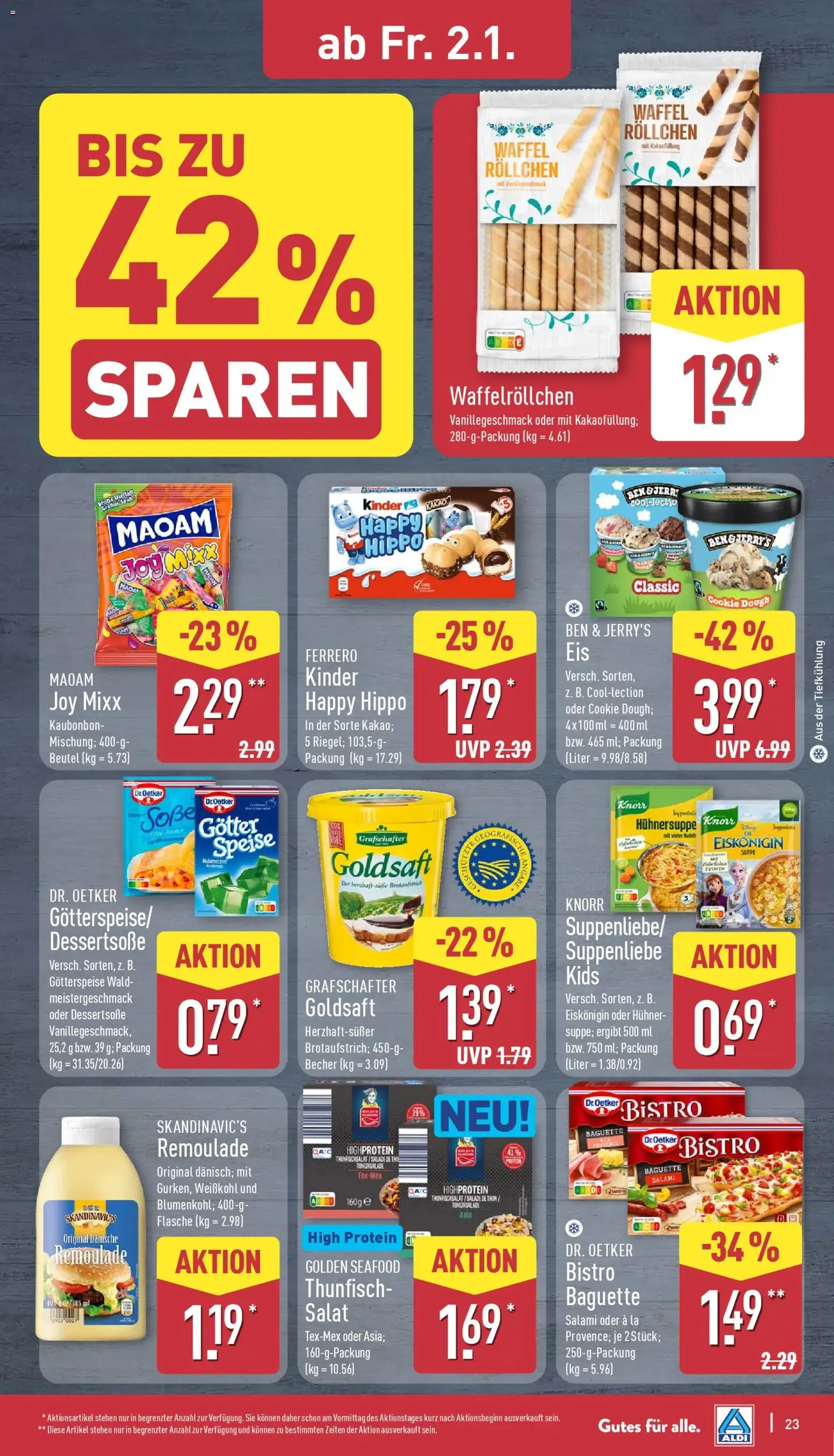 Aldi Prospekt - Gültiger Prospekt ab 29.12.2025, Seite 23 von insgesamt 32
