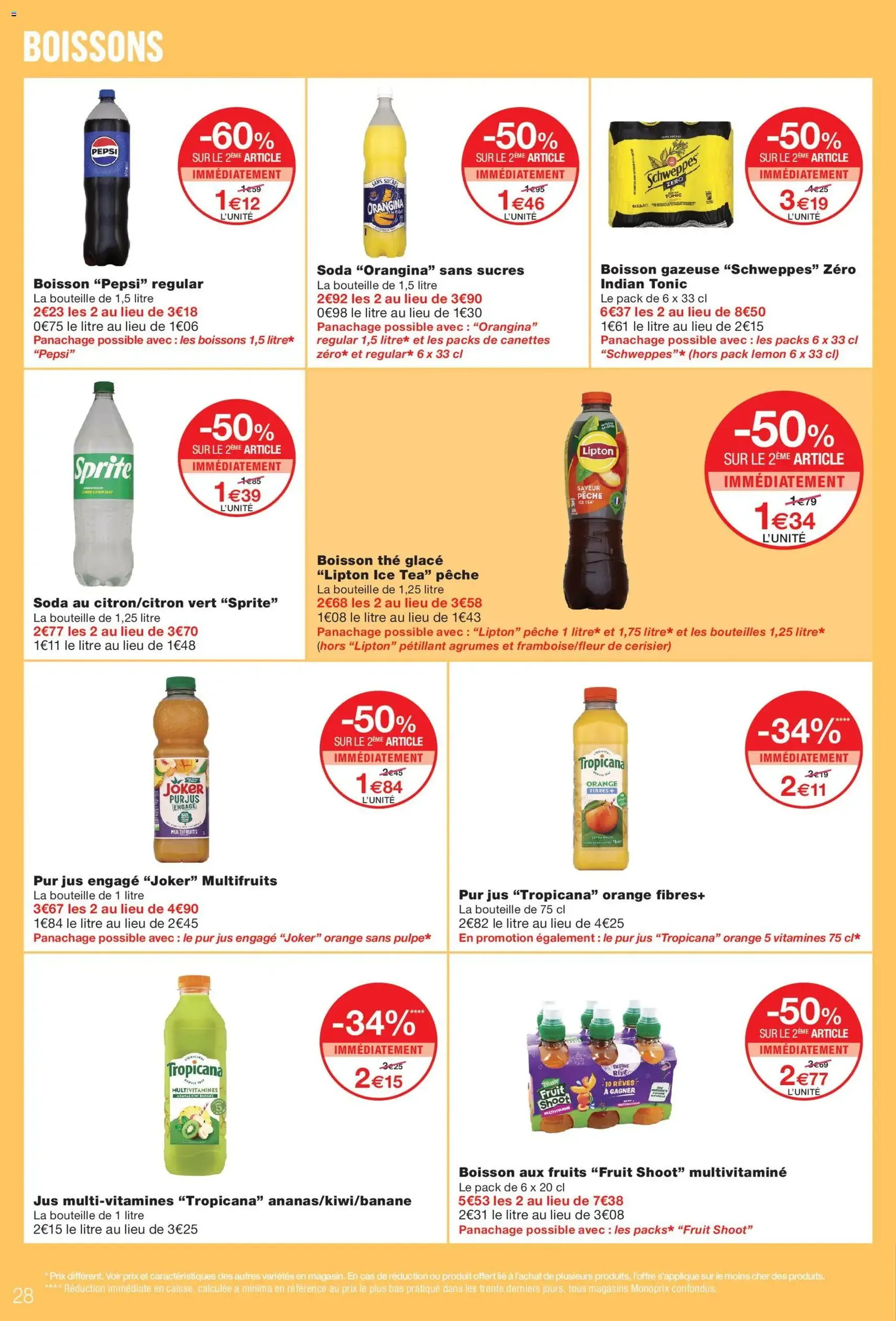 Monoprix catalogue - brochure valable à partir du 30/06/2026, page 28 sur 58