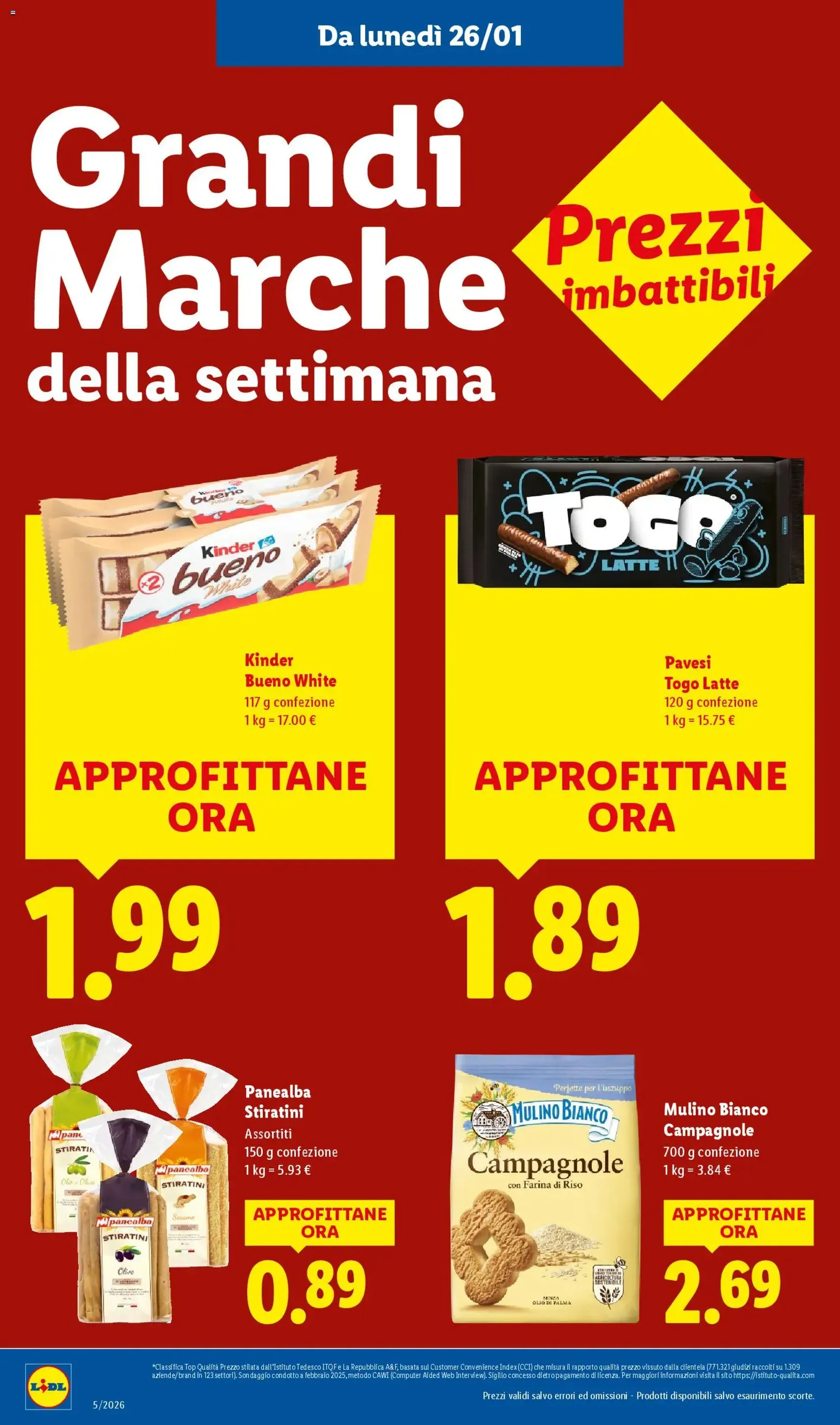 Volantino Lidl - volantino valido dal 26/01/2026 pagina 16 di 52