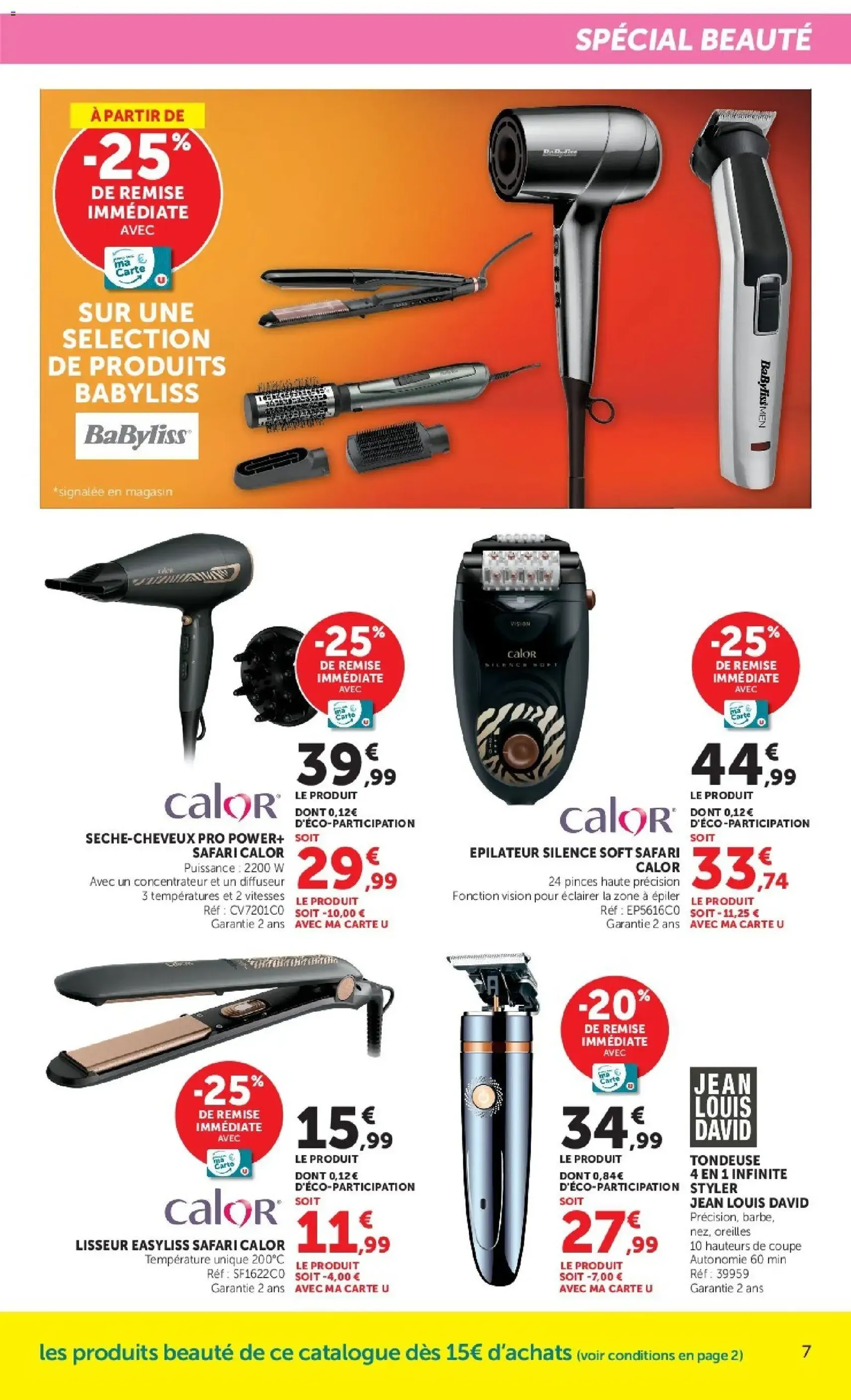 Super U catalogue - brochure valable à partir du 23/06/2026, page 7 sur 44