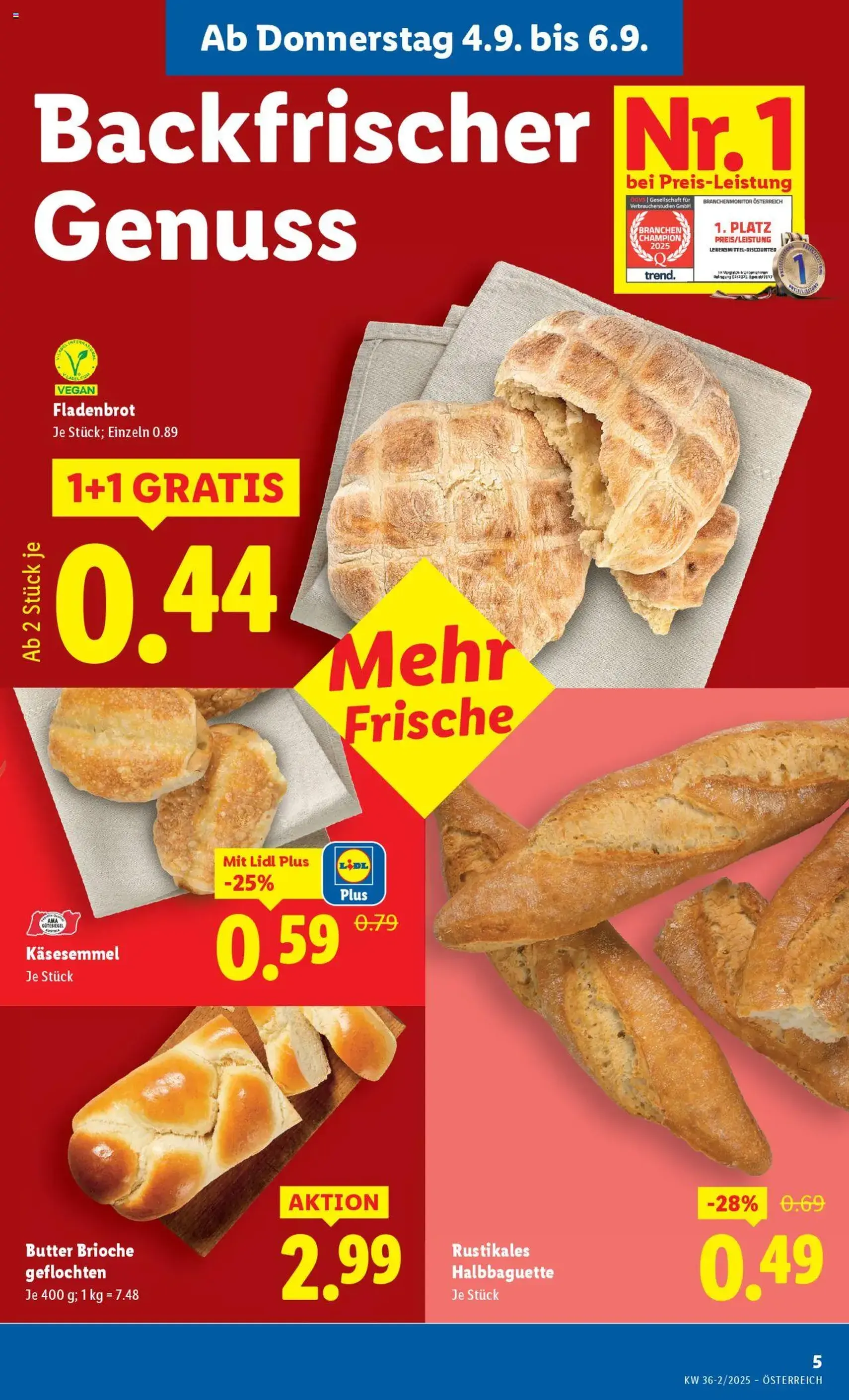 Lidl Flugblatt - Gültiger Prospekt ab 04.09.2025, Seite 7 von insgesamt 49 Lidl Flugblatt - Gültiger Prospekt ab 04.09.2025, Seite 7 von insgesamt 49