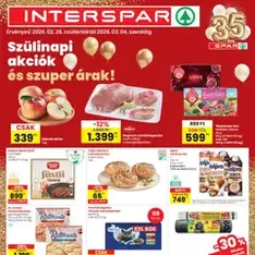 Interspar Akciós újság - szórólap előnézete érvényes 2026.02.26. -tól