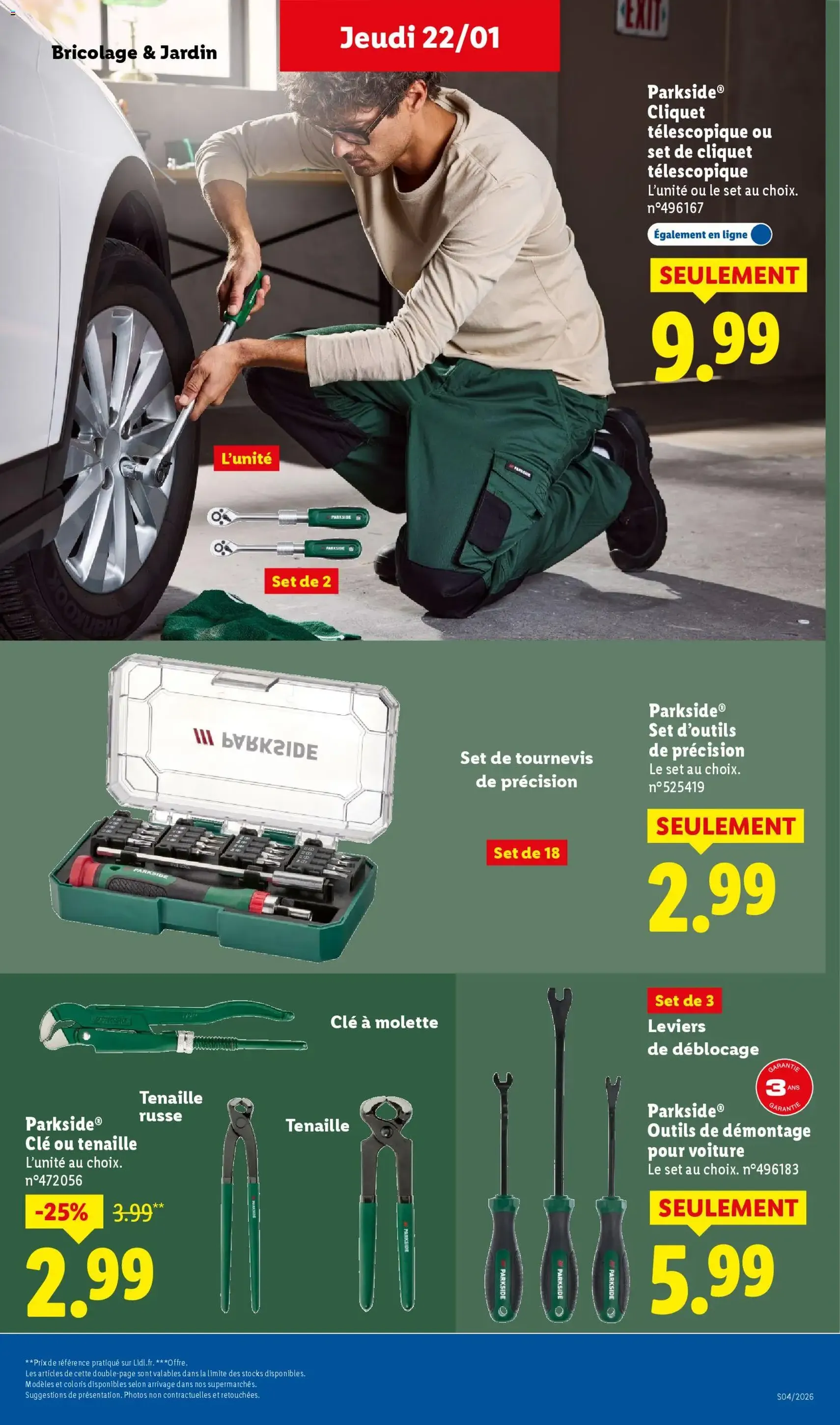 LIDL catalogue semaine 4 - brochure valable à partir du 22/01/2026, page 47 sur 79