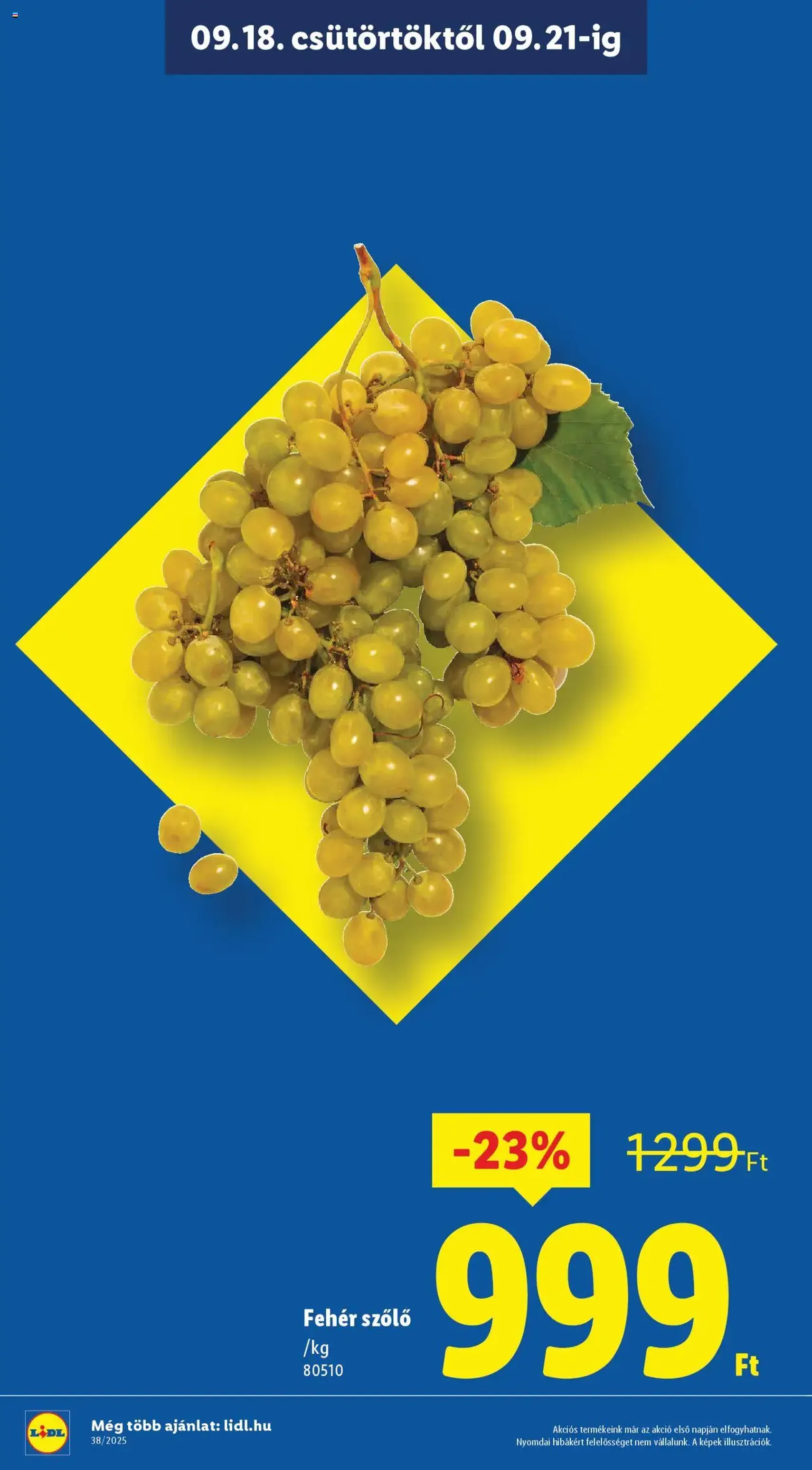 Lidl Akciós újság - 2025.09.18. érvényes szórólap 4 oldal 74 oldalból