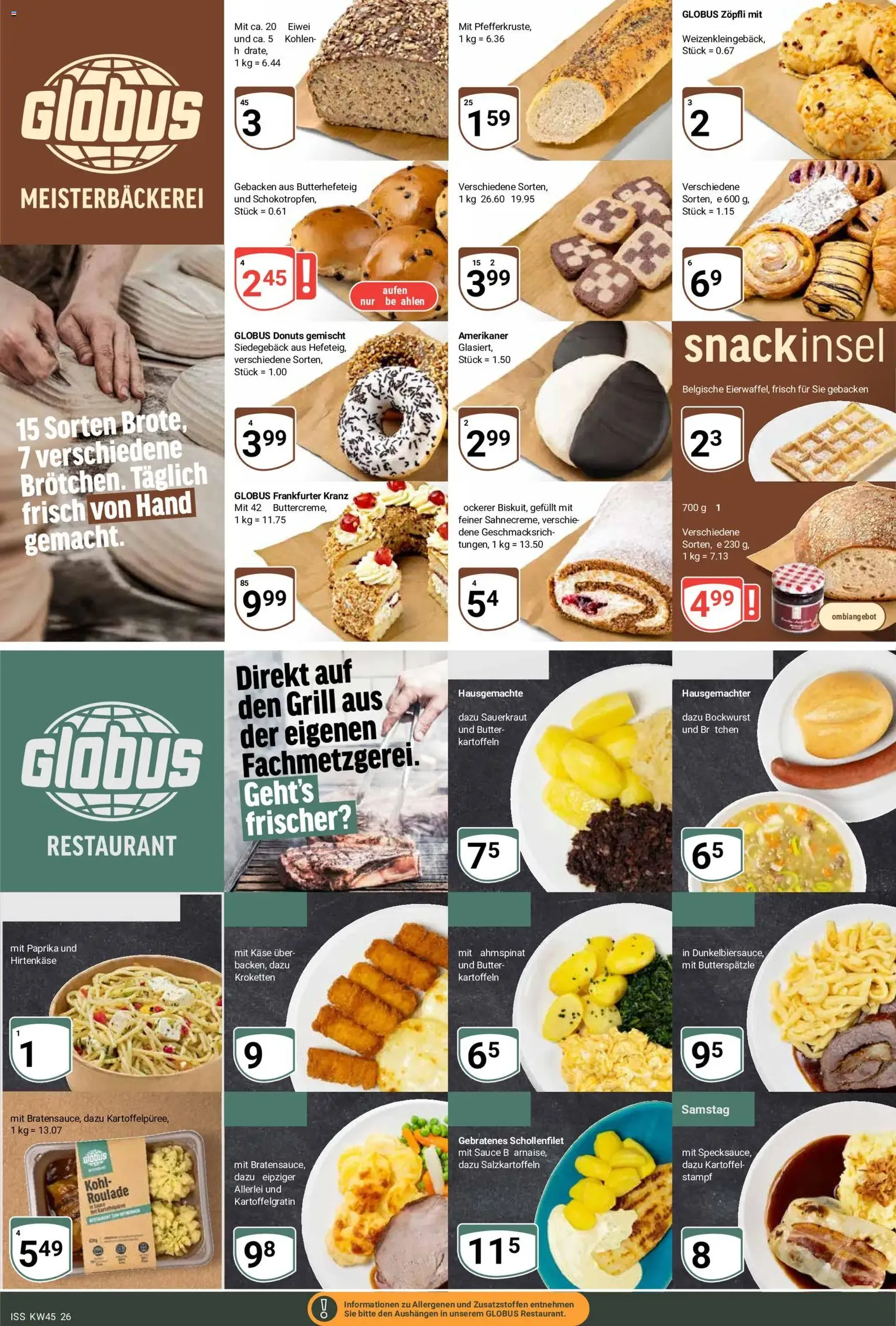 Globus Prospekt - Gültiger Prospekt ab 02.11.2026, Seite 8 von insgesamt 31