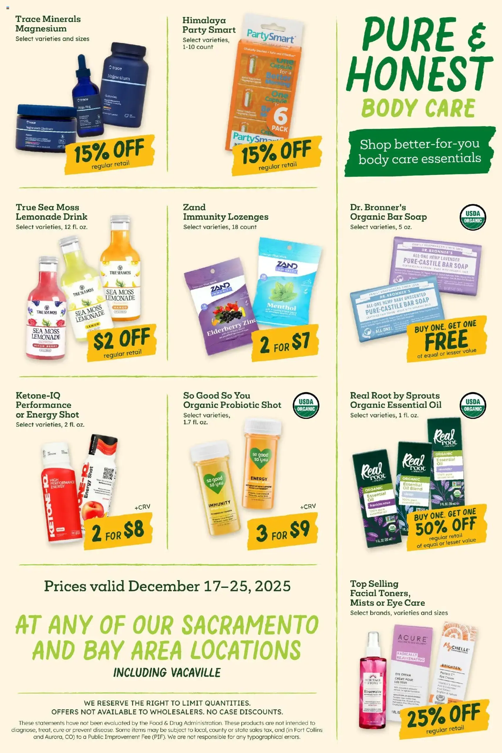 Sprouts Weekly Ad - valid flyer from 12/17/2025, page 10 of 11