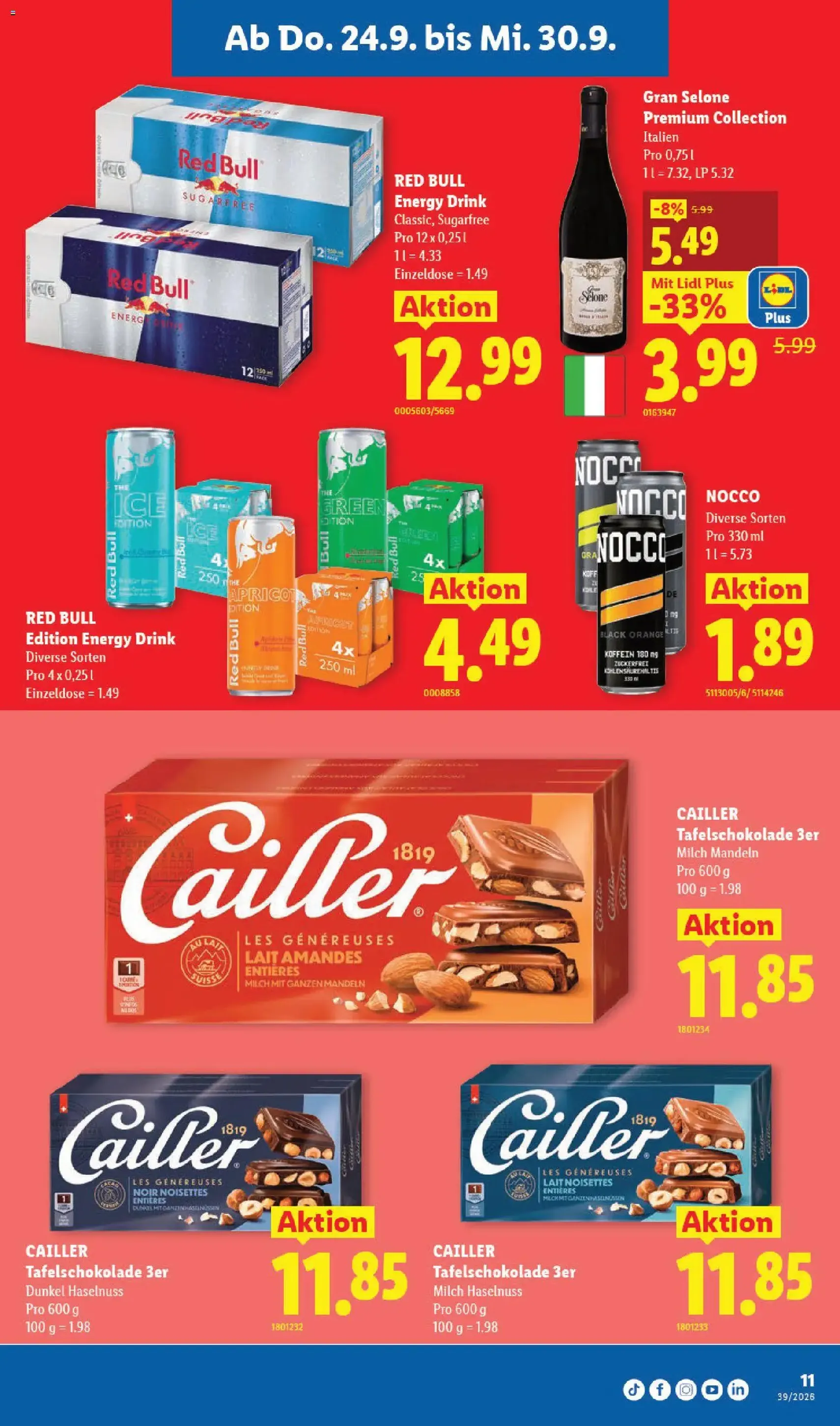 Lidl aktionen - Gültiger Prospekt ab 24.09.2026, Seite 11 von insgesamt 32