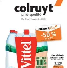 Colruyt catalogue - Prévisualisation du catalogue valable à partir du 10/09/2025