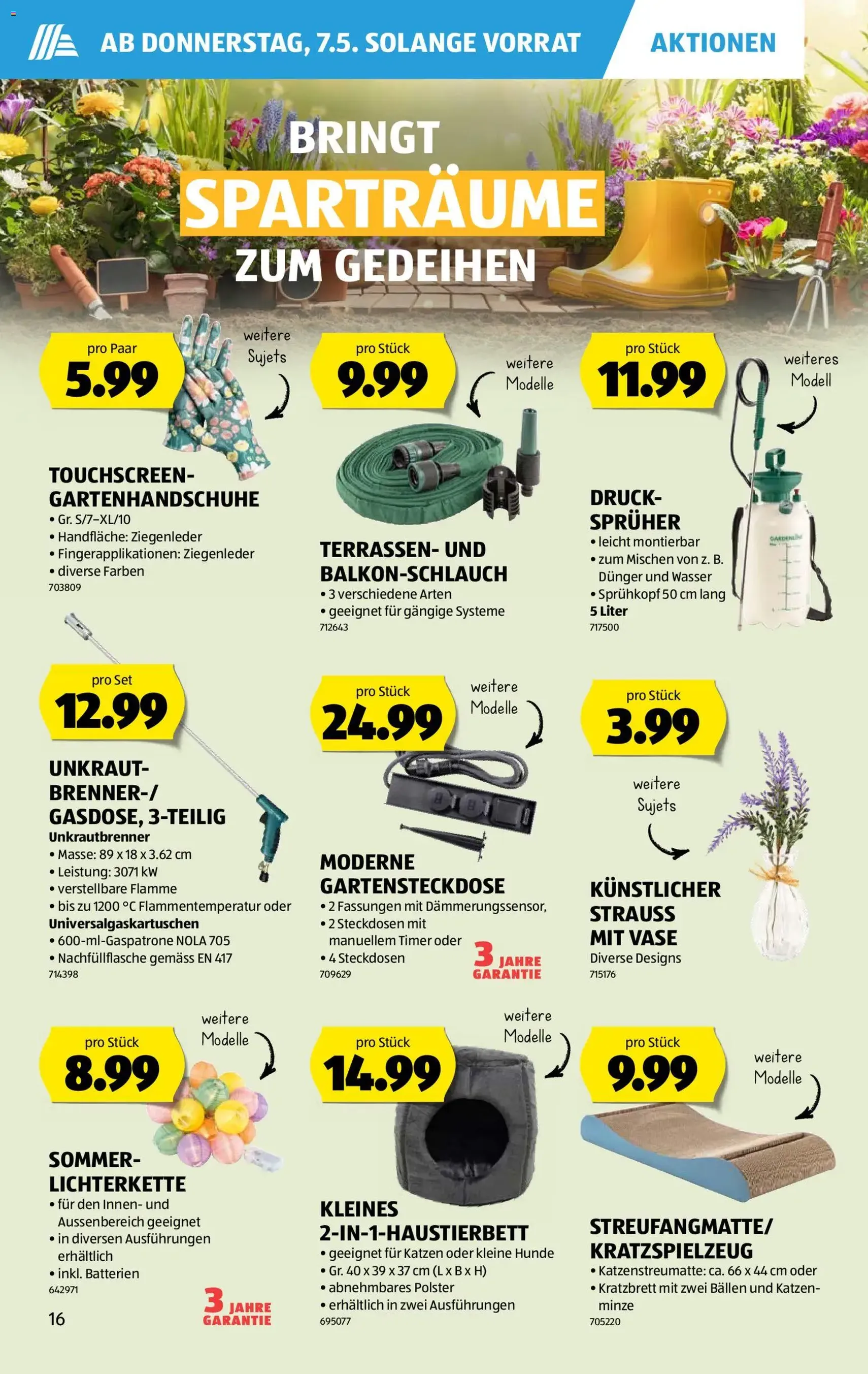 Aldi aktionen - Gültiger Prospekt ab 07.05.2026, Seite 16 von insgesamt 35
