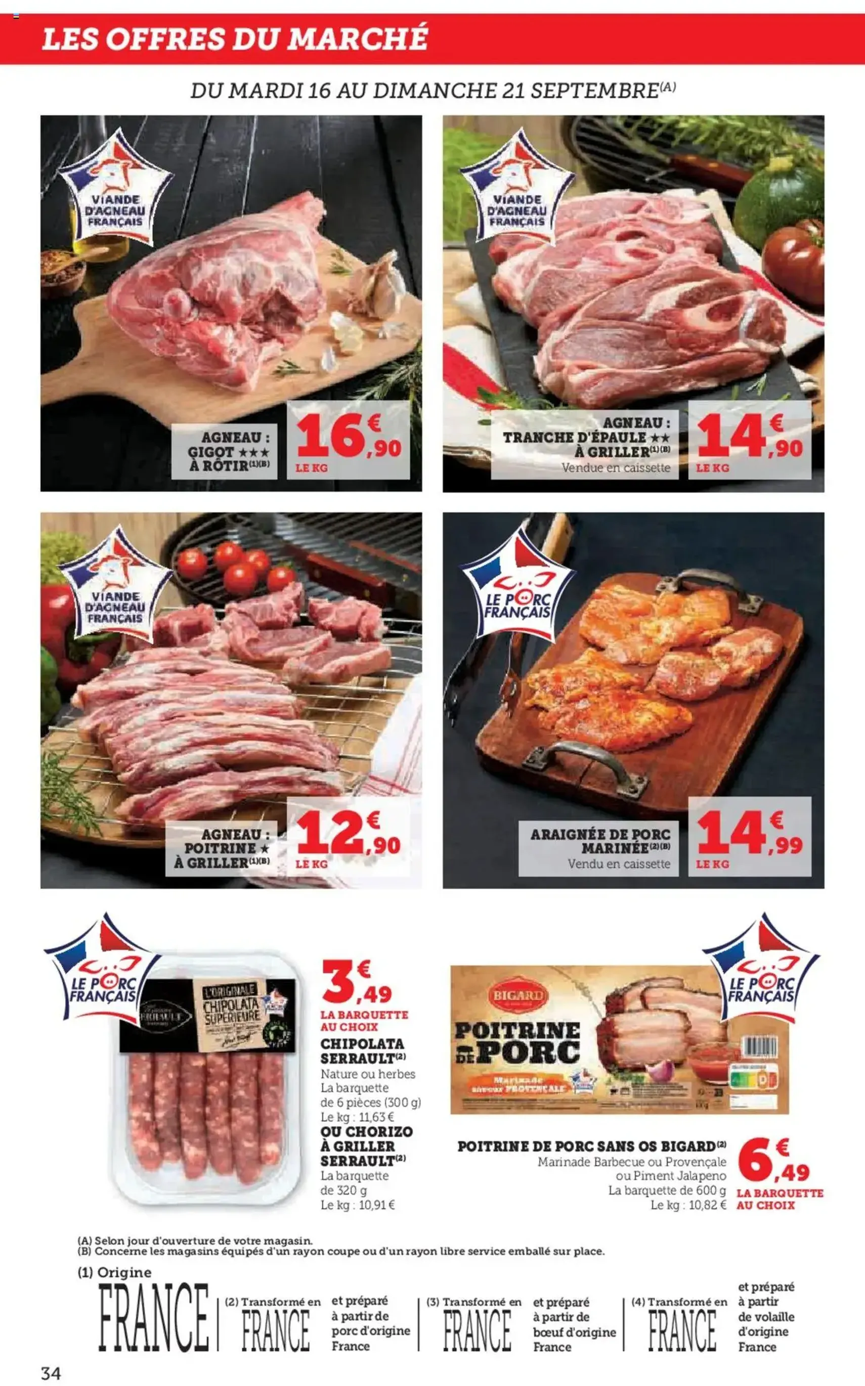 Super U catalogue - brochure valable à partir du 16/09/2025, page 34 sur 48 Super U catalogue - brochure valable à partir du 16/09/2025, page 34 sur 48