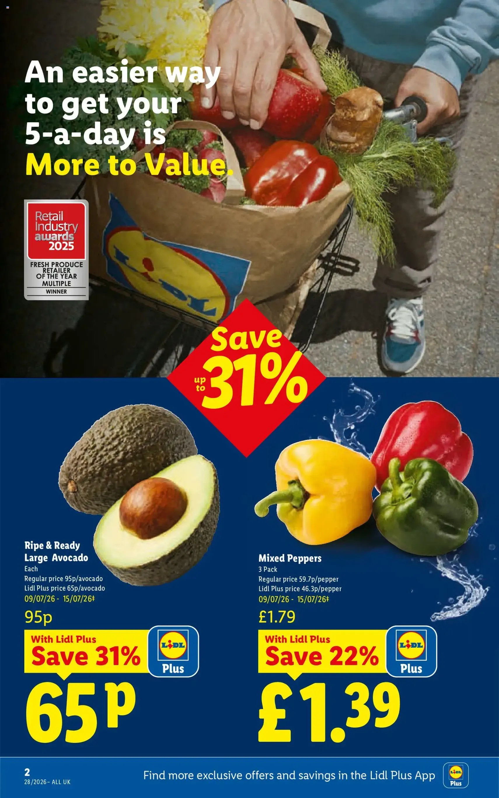 Weekly offers Lidl - valid flyer from 09/07/2026, page 2 of 28