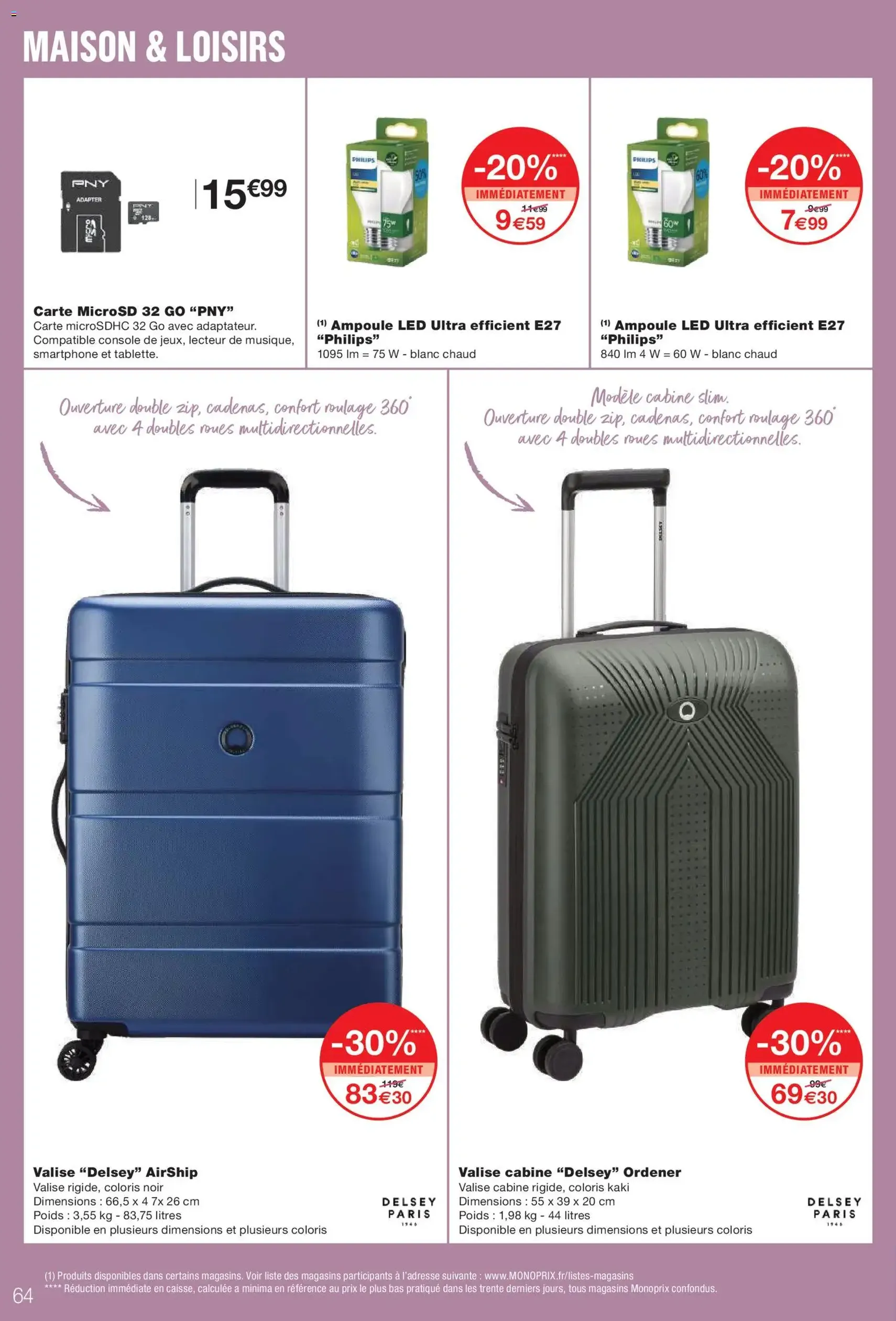 Monoprix catalogue - brochure valable à partir du 18/11/2025, page 64 sur 67