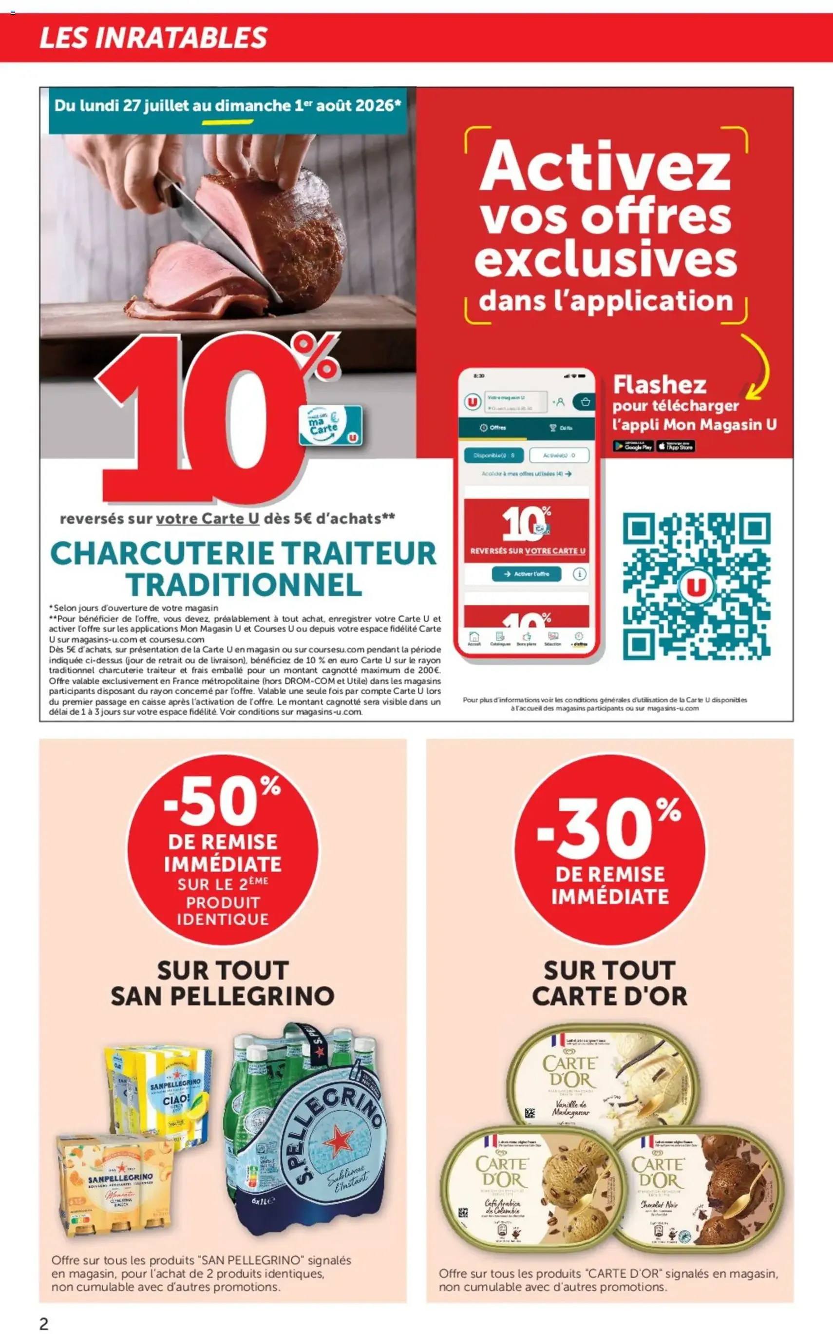 U Express catalogue - brochure valable à partir du 28/07/2026, page 2 sur 14
