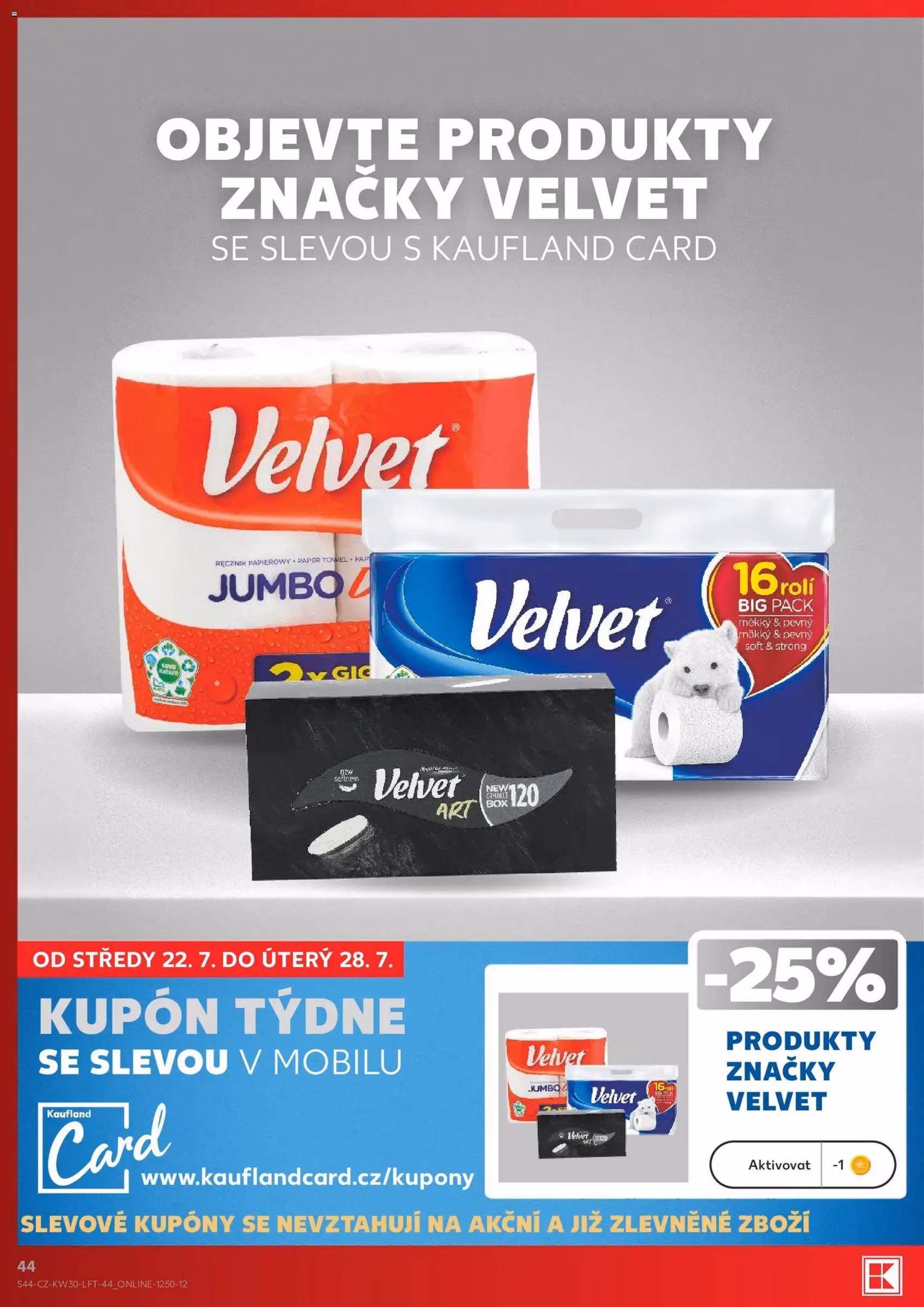 Kaufland leták - platný leták od 22.07.2026 strana 44 z 52
