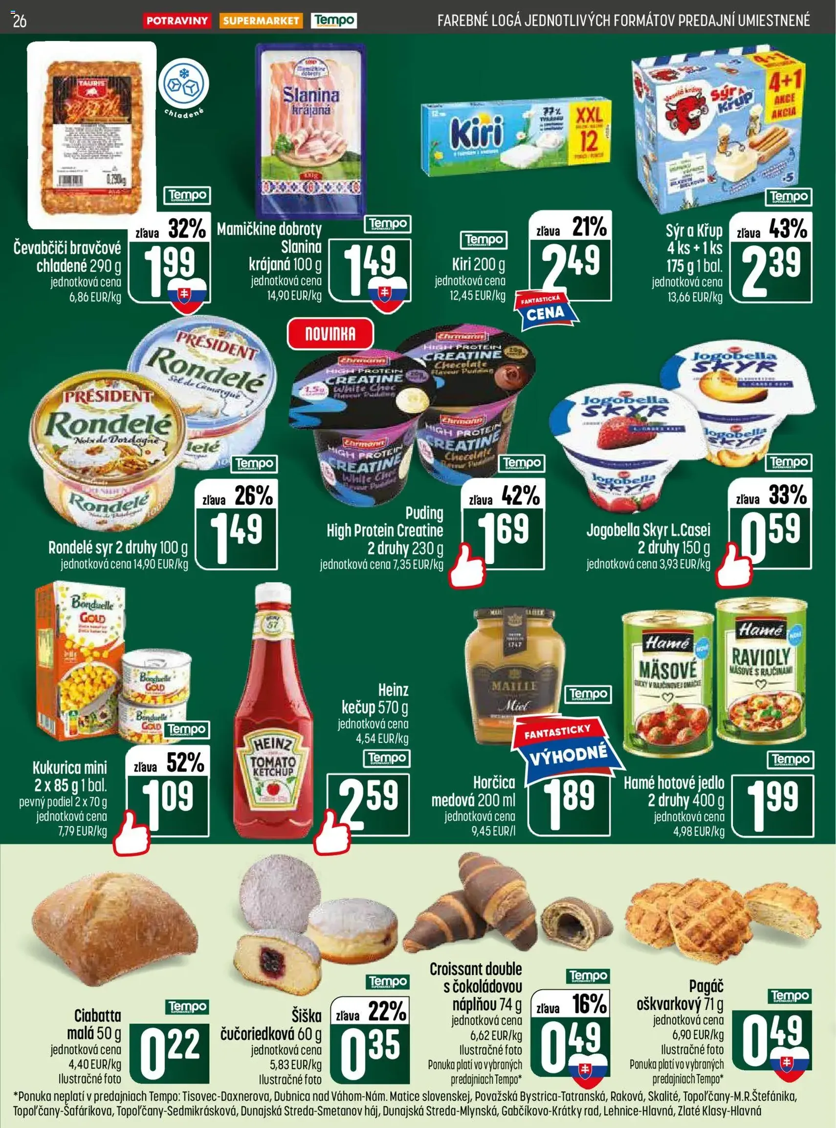 COOP Jednota leták - platný leták od 02.07.2026 strana 26 z 28