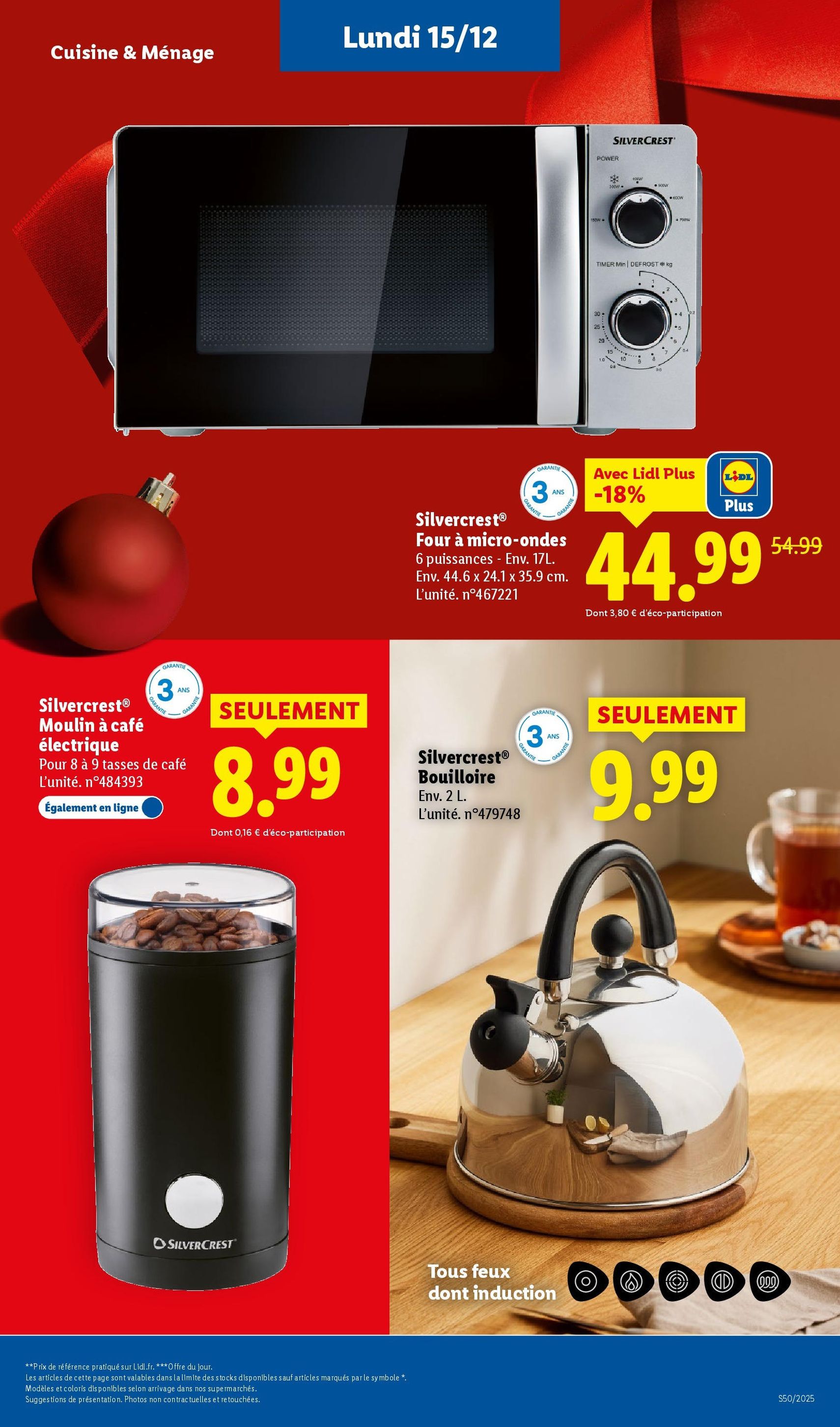 LIDL catalogue semaine 50 - brochure valable à partir du 11/12/2025, page 75 sur 88