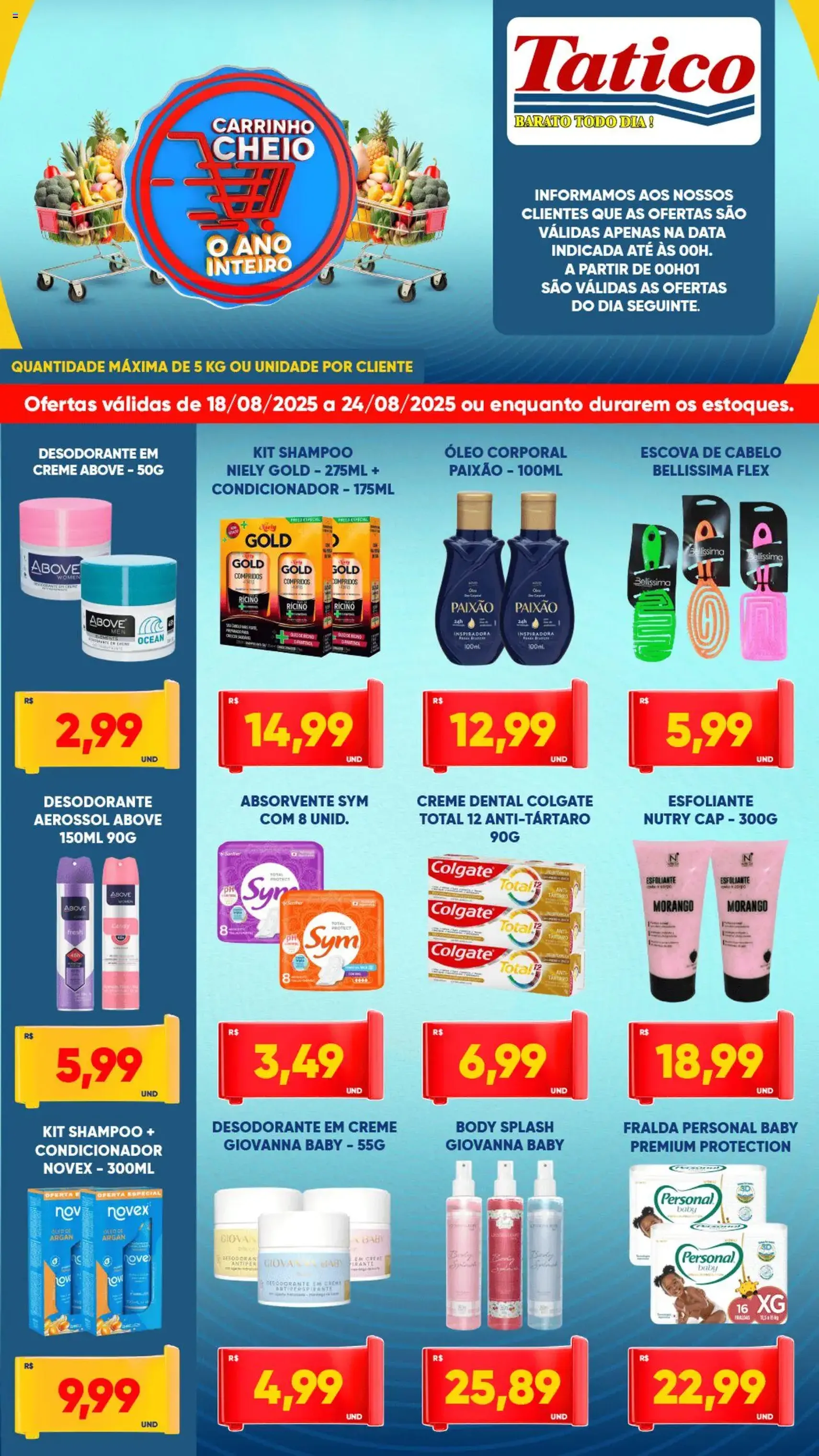 Tatico - Ofertas da semana - folheto válido a partir de 18/08/2025 página 6 de 8 Tatico - Ofertas da semana - folheto válido a partir de 18/08/2025 página 6 de 8