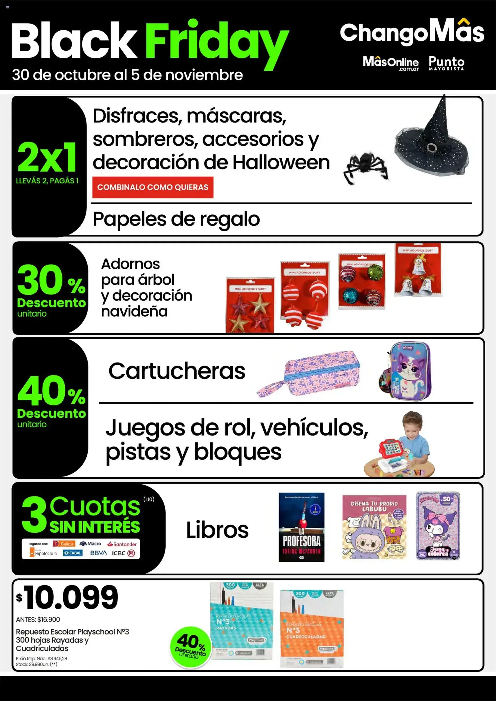 Changomas Black Friday - folleto válido desde 30/10/2025 página 11 de 22 Changomas Black Friday - folleto válido desde 30/10/2025 página 11 de 22