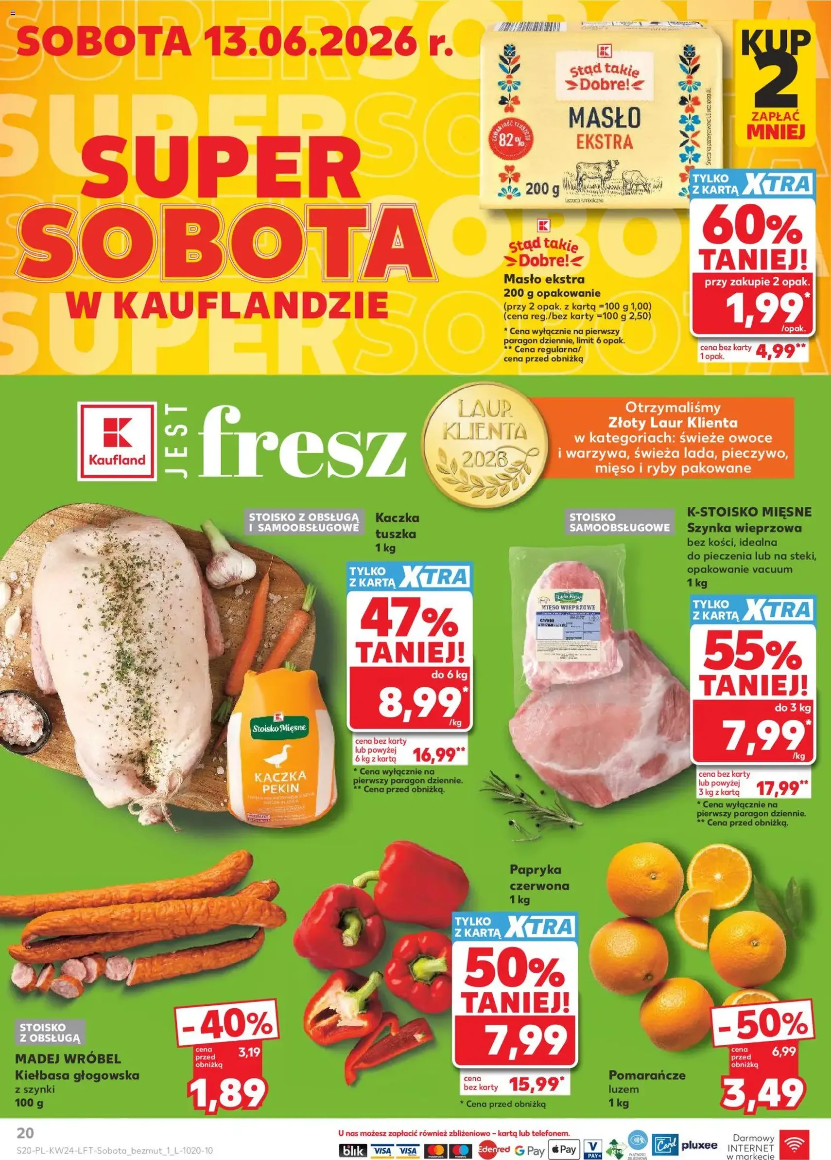 Kaufland gazetka - ważny gazetka od 11.06.2026 strona 20 z 68