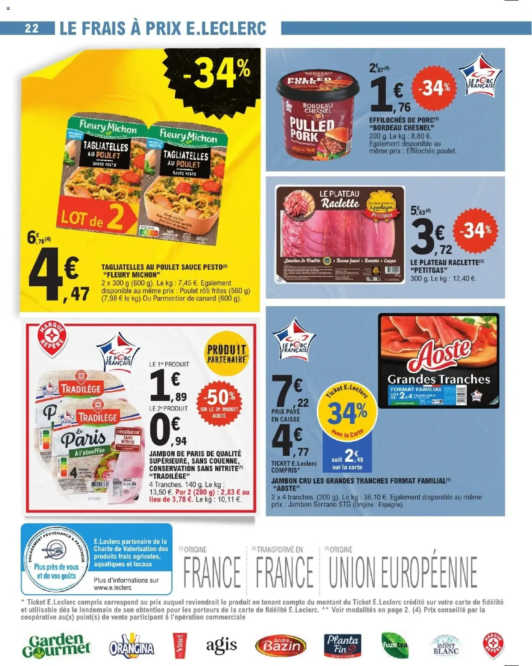 E.Leclerc catalogue semaine 4 - brochure valable à partir du 20/01/2026, page 22 sur 56