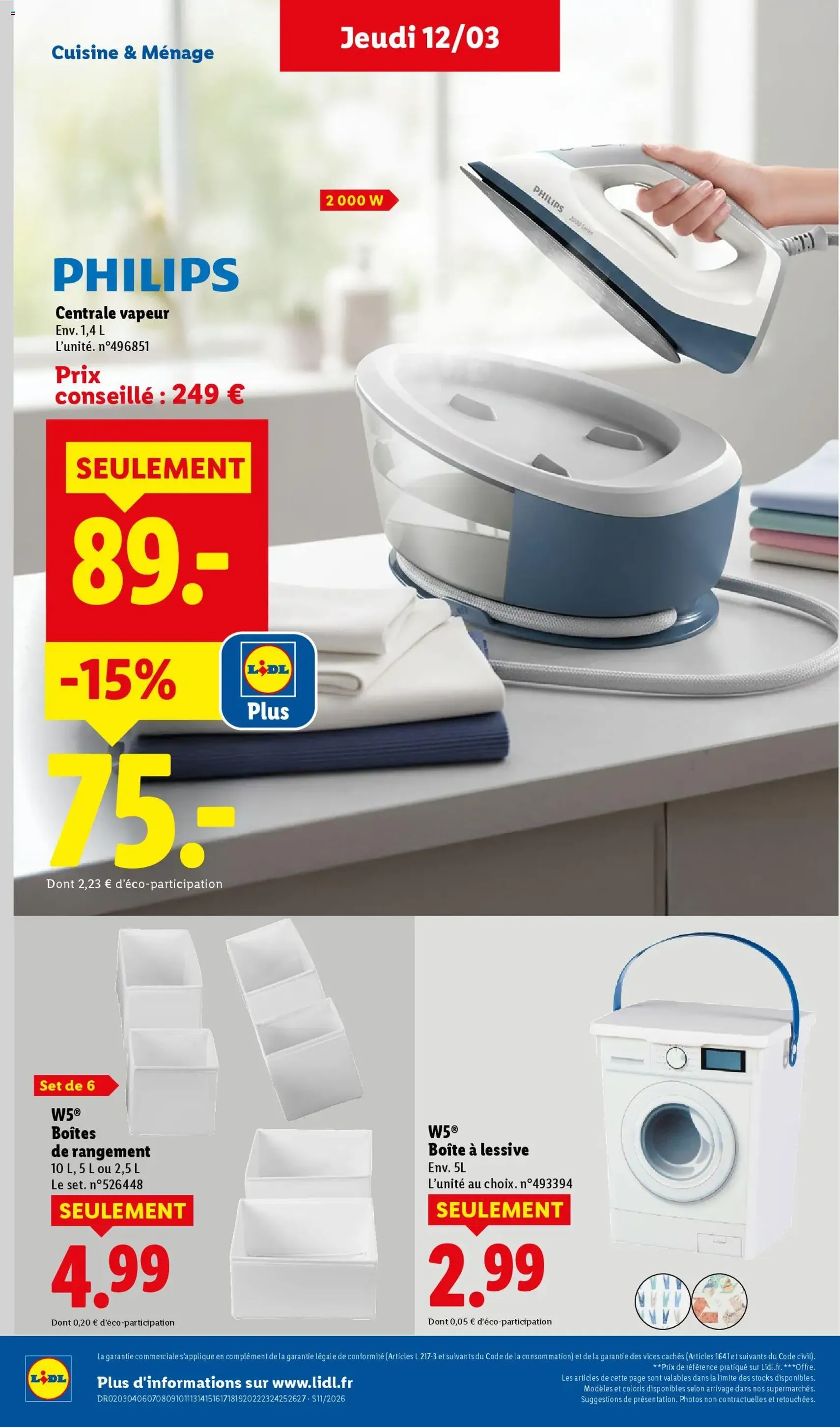 LIDL catalogue semaine 11 - brochure valable à partir du 12/03/2026, page 30 sur 71