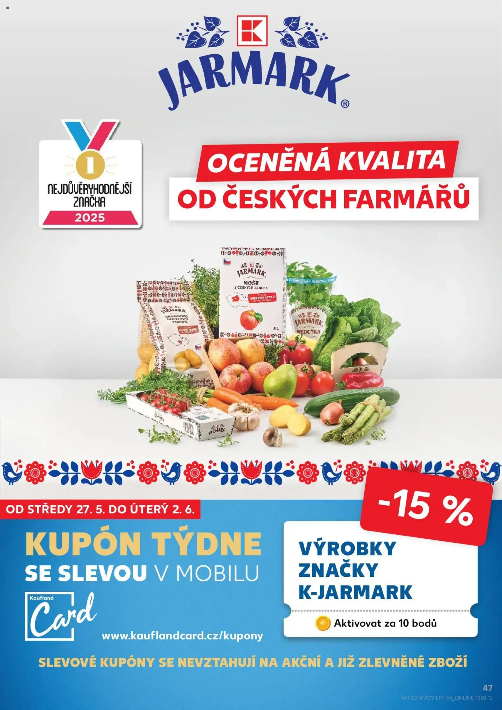 Kaufland leták - platný leták od 27.05.2026 strana 47 z 52