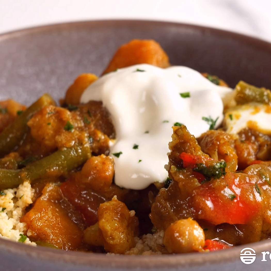 Tajine con verdure