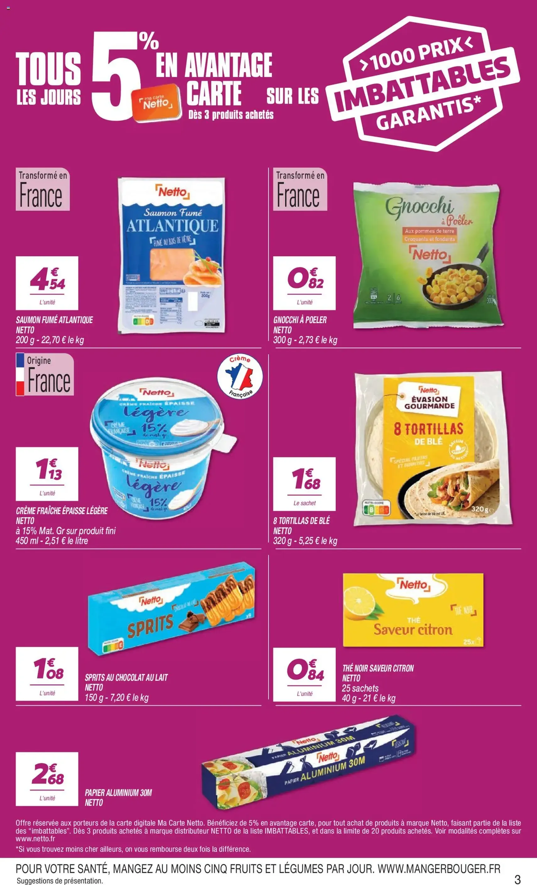 Netto catalogue - brochure valable à partir du 22/09/2026, page 3 sur 24
