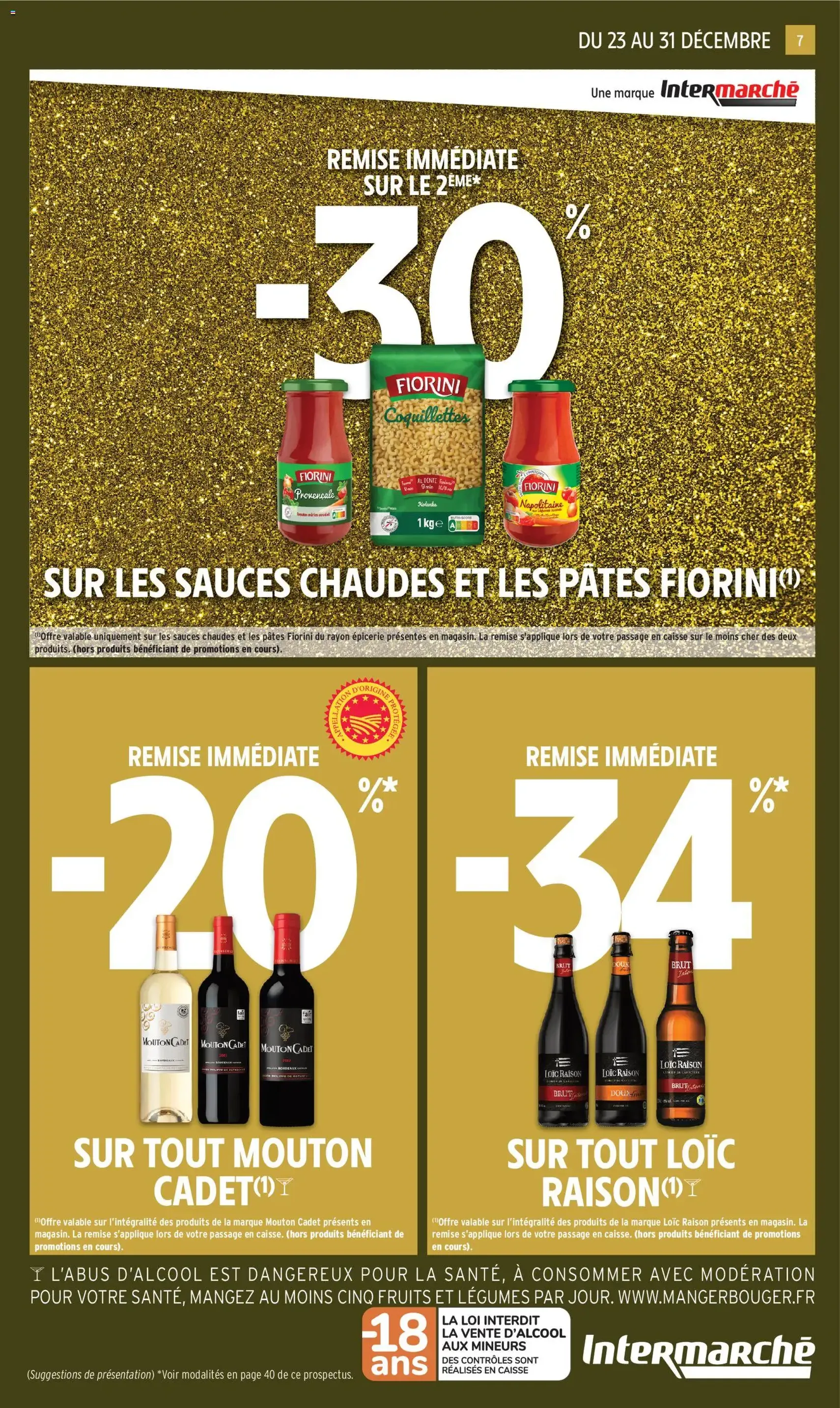 Intermarché catalogue semaine 52 - brochure valable à partir du 23/12/2025, page 7 sur 44