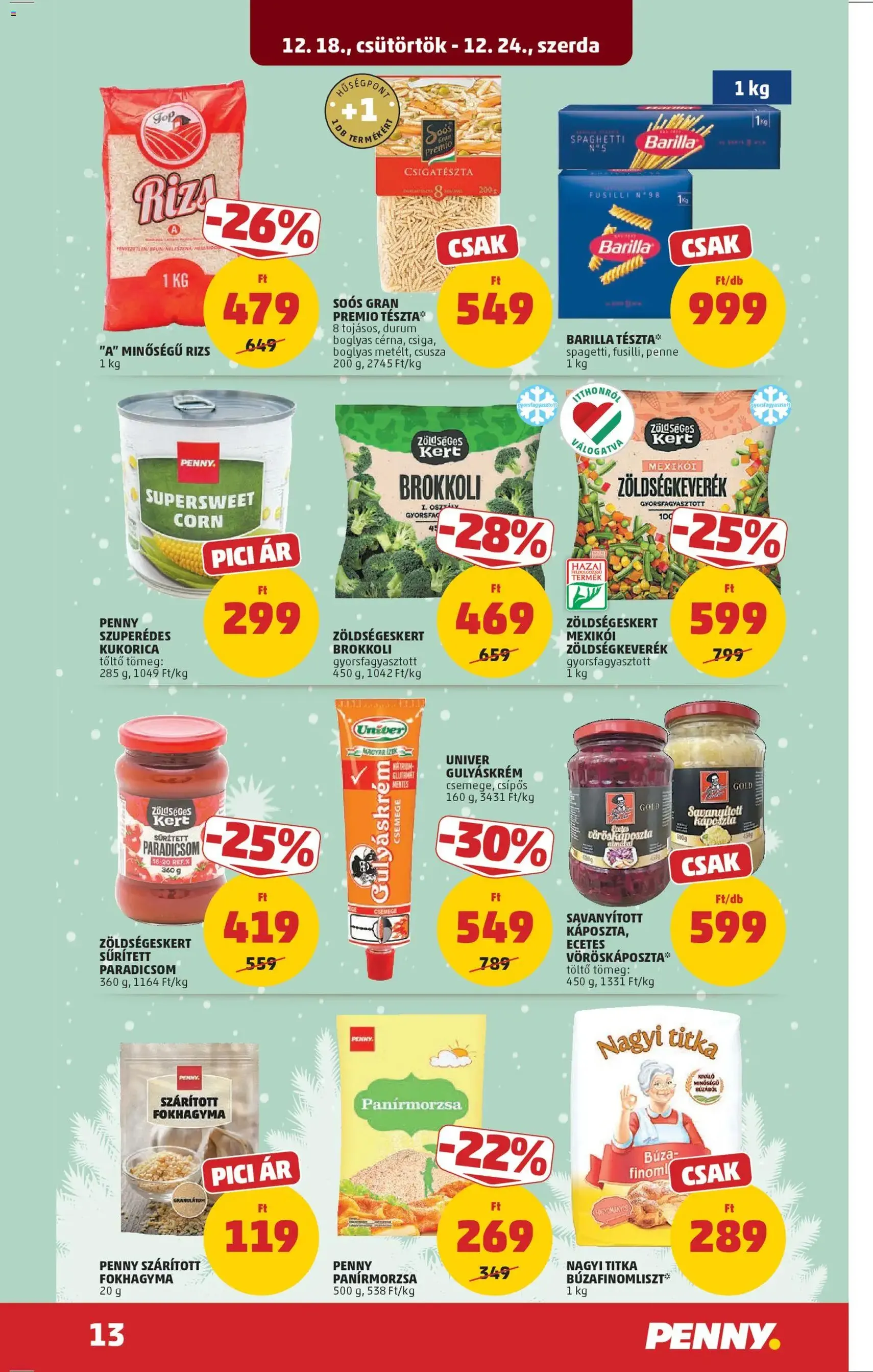 PENNY Akciós újság - 2025.12.18. érvényes szórólap 17 oldal 47 oldalból