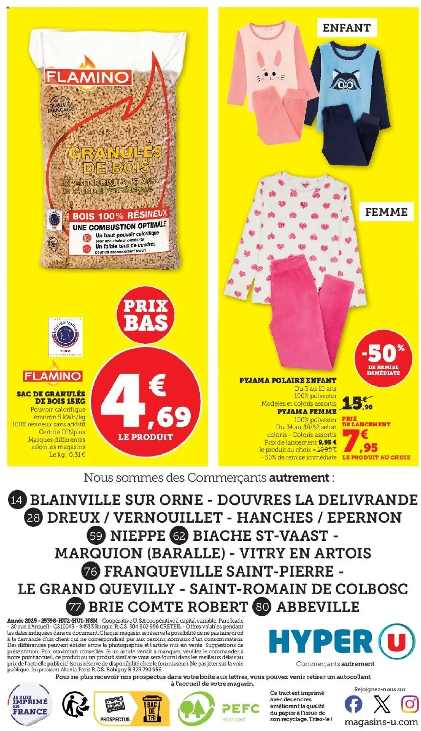 Hyper U catalogue - brochure valable à partir du 21/10/2025, page 44 sur 44 Hyper U catalogue - brochure valable à partir du 21/10/2025, page 44 sur 44