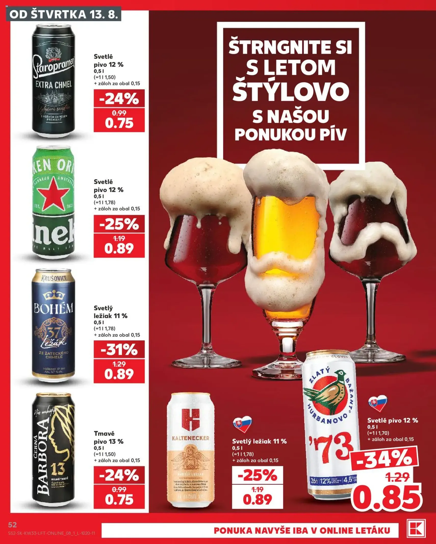 Kaufland leták - platný leták od 13.08.2026 strana 52 z 80