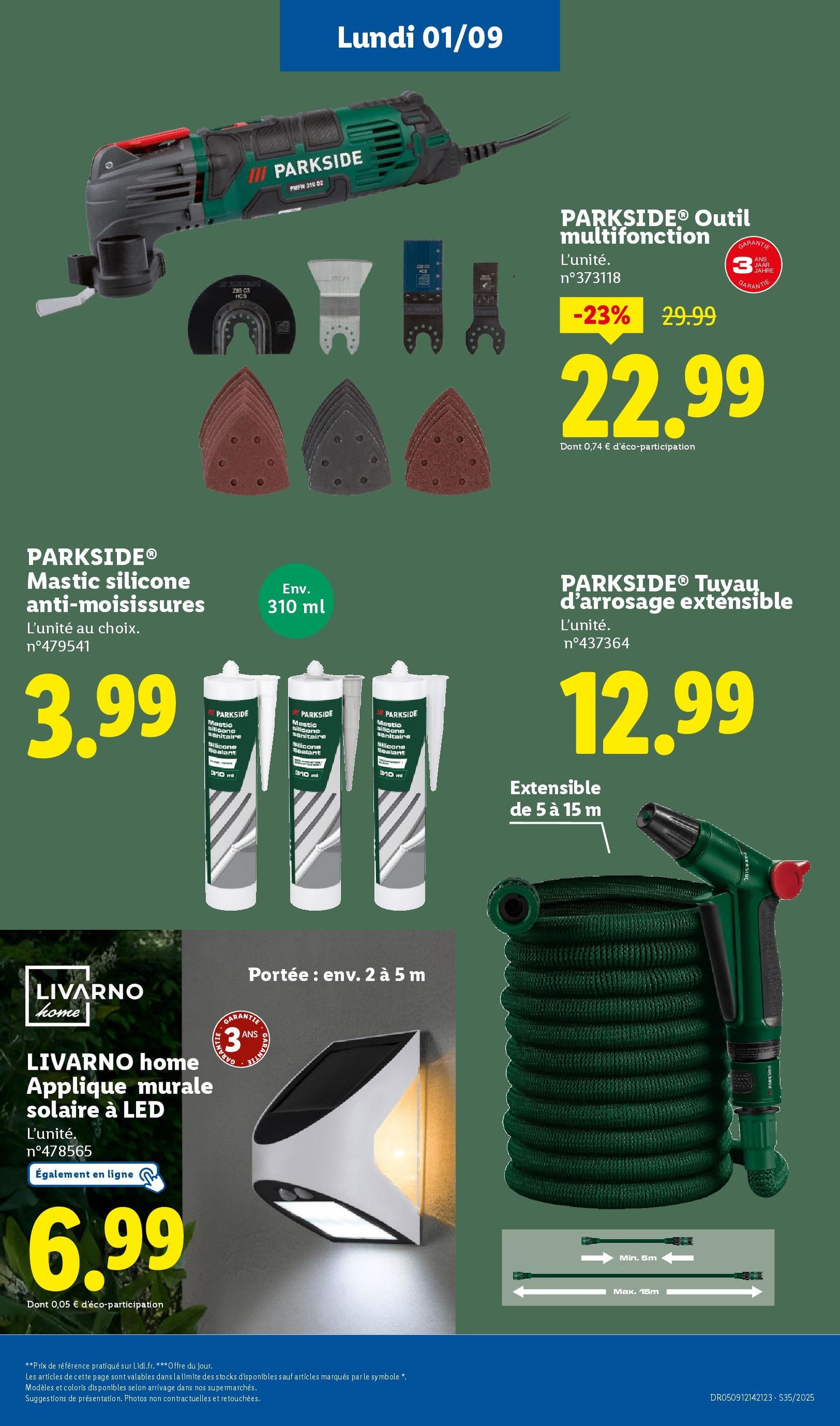 LIDL catalogue semaine 35 - brochure valable à partir du 28/08/2025, page 58 sur 73 LIDL catalogue semaine 35 - brochure valable à partir du 28/08/2025, page 58 sur 73