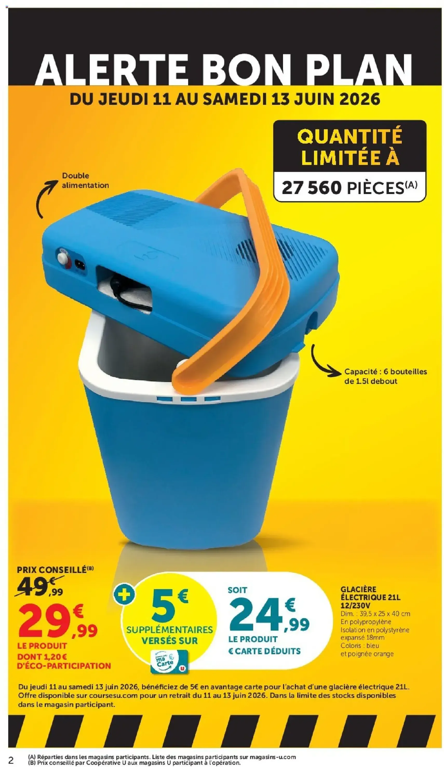 Super U - Les prix bas de la semaine - brochure valable à partir du 09/06/2026, page 2 sur 36