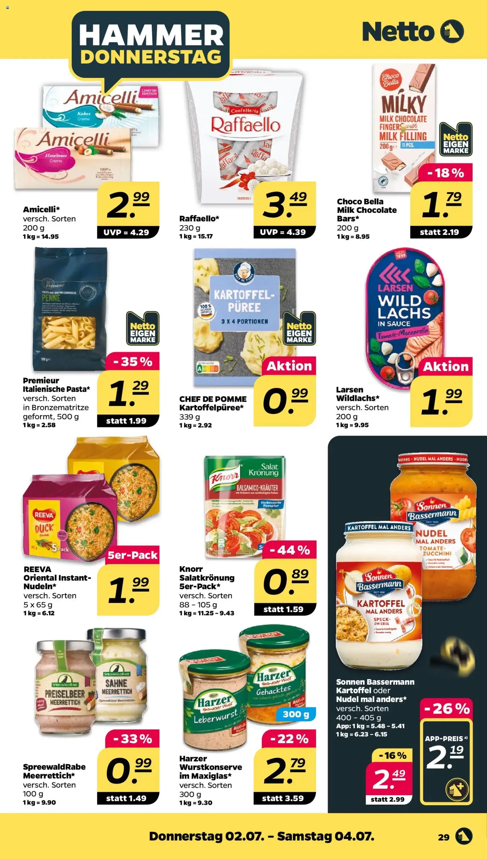 Netto Prospekt - Gültiger Prospekt ab 29.06.2026, Seite 33 von insgesamt 37