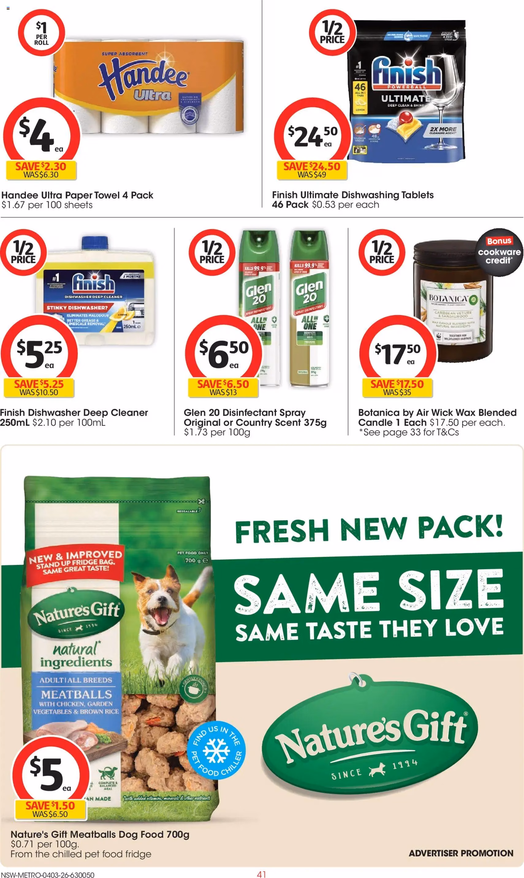 Coles catalogue - valid flyer from 04/03/2026, page 41 of 47