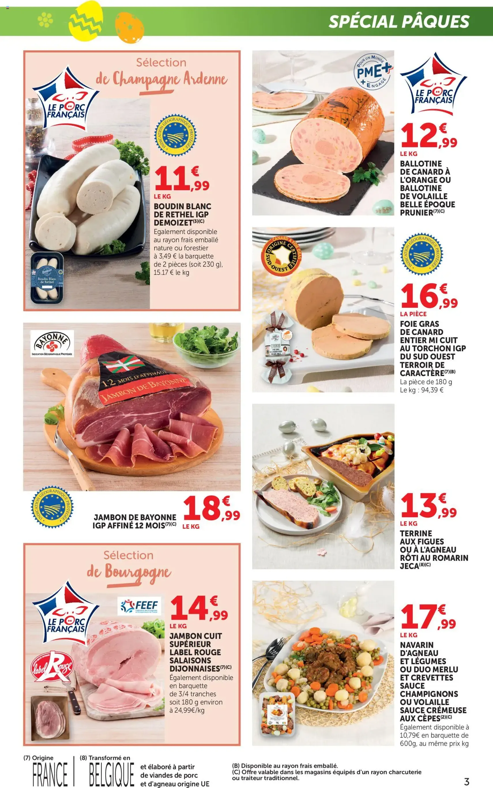 Bi1 catalogue - brochure valable à partir du 31/03/2026, page 3 sur 24