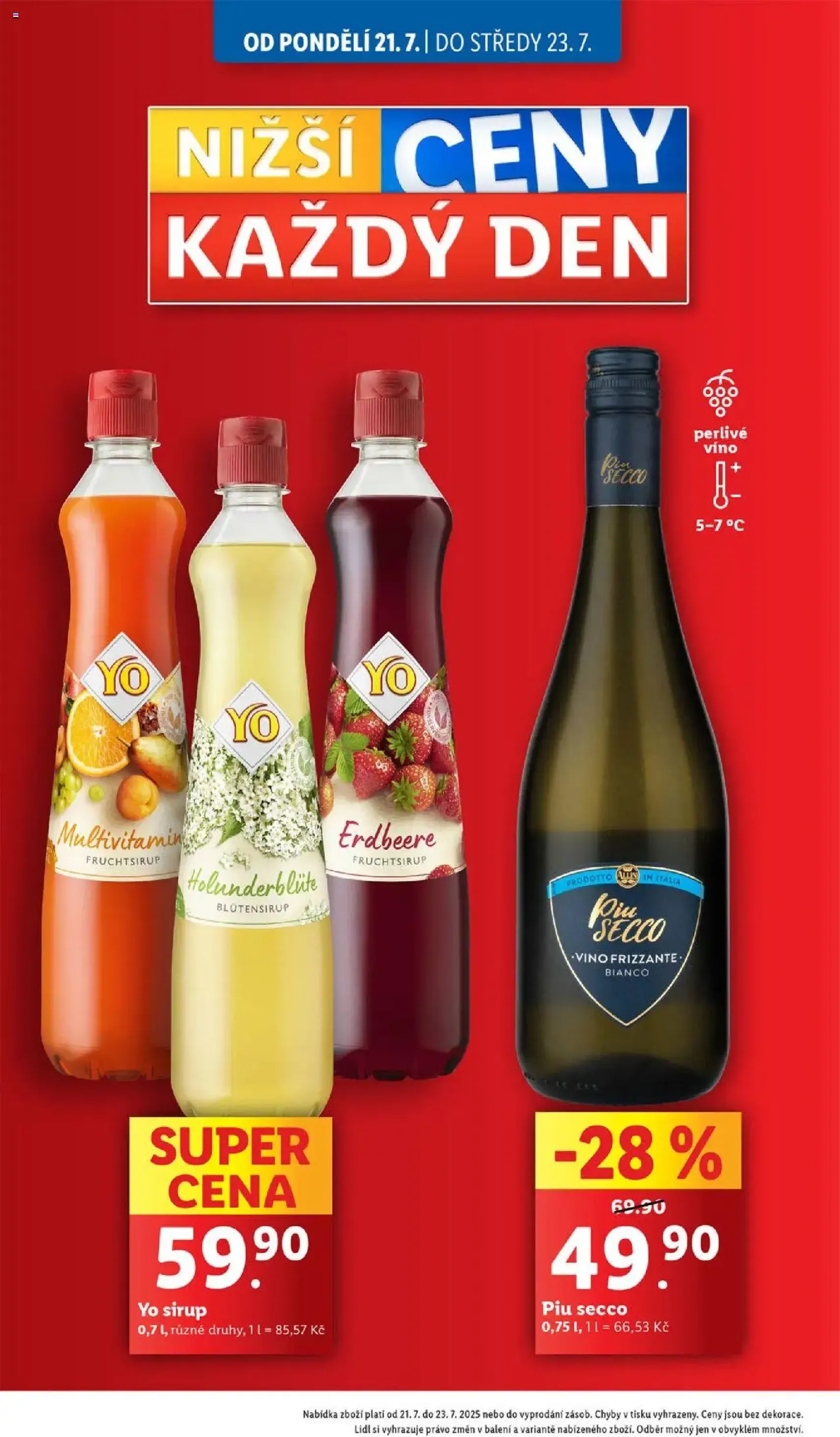 Lidl leták - platný leták od 21.07.2025 strana 4 z 49