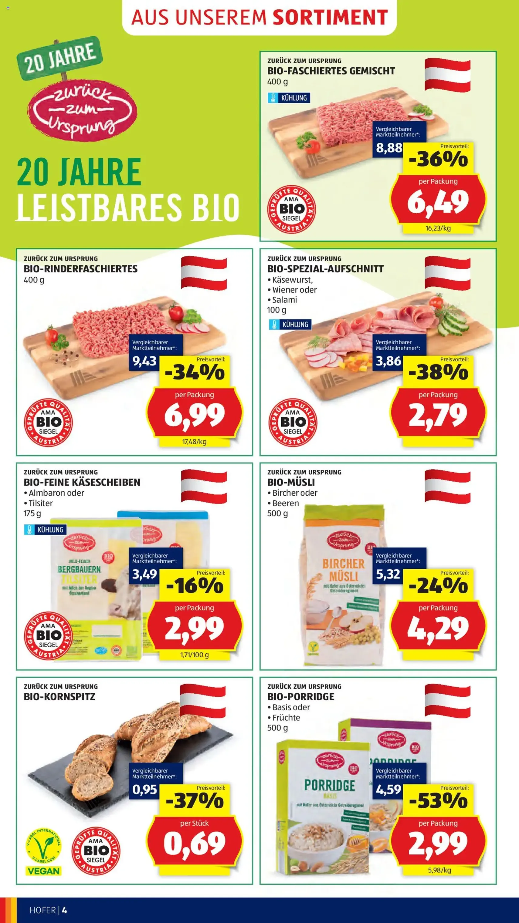 Hofer Flugblatt - Gültiger Prospekt ab 02.01.2026, Seite 6 von insgesamt 45